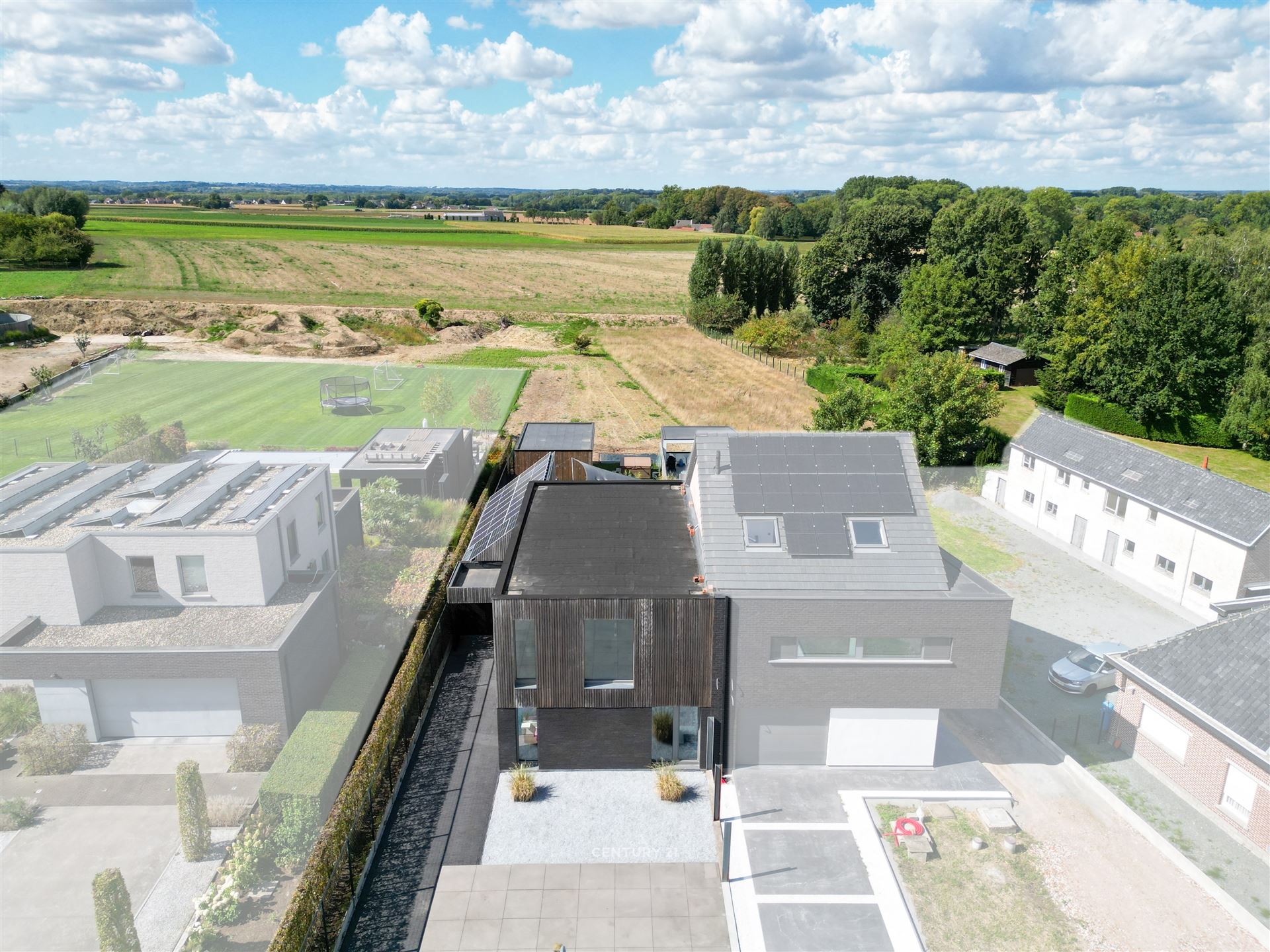 Moderne energiezuinige woning met uniek uitzicht in Gavere foto 2