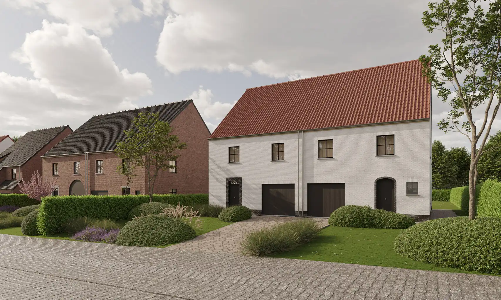 Stijlvolle nieuwbouwwoningen op rustige ligging in Meldert foto 2