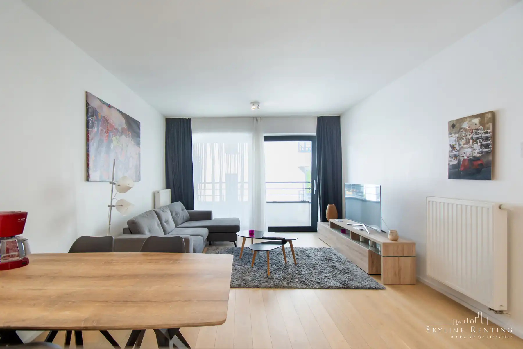 Prachtig gemeubeld appartement - 1 Kamer met TERRAS foto {{pictureIndex}}