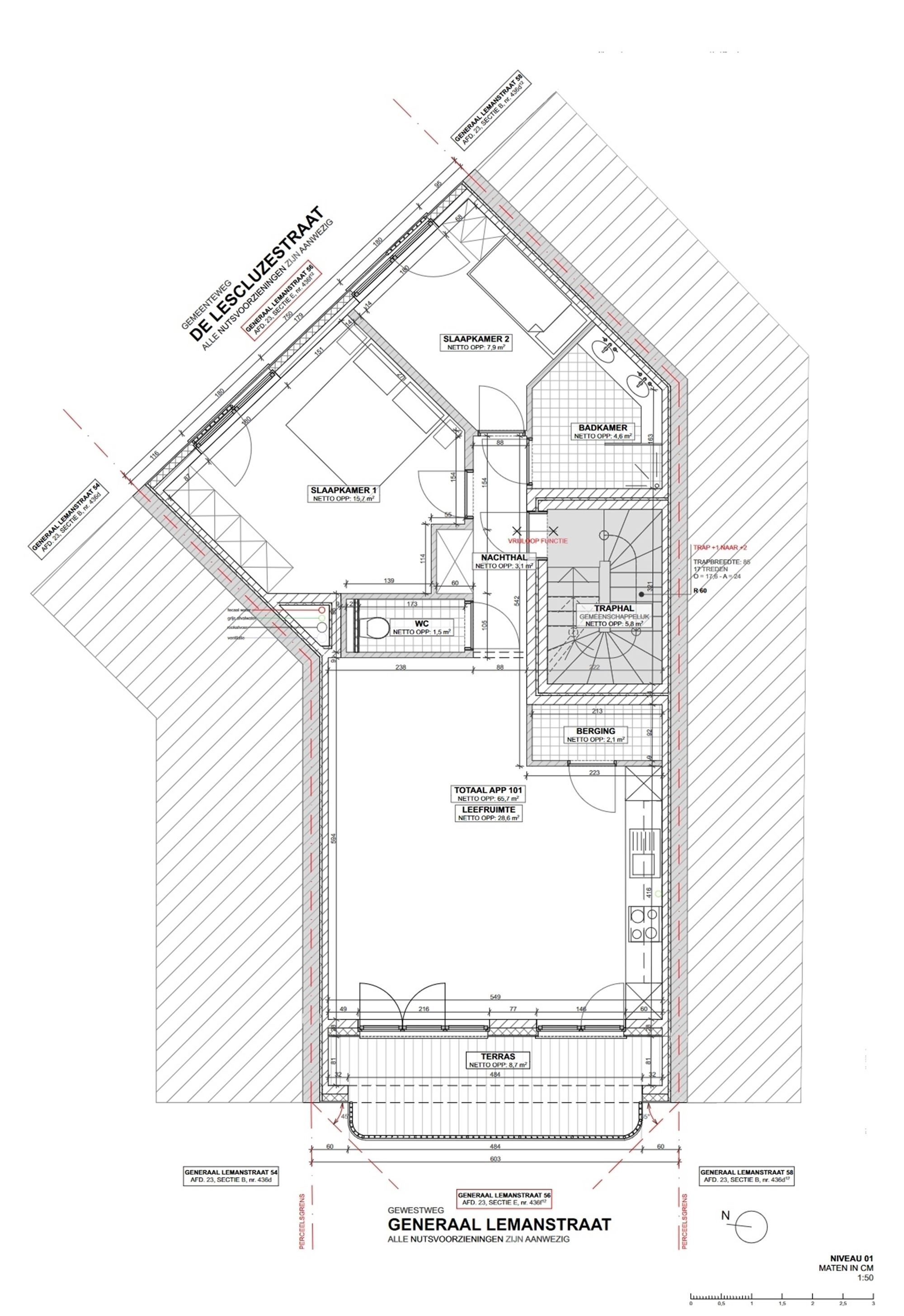 Projectgrond met vergunning - comm glvl + 5 appt foto 8