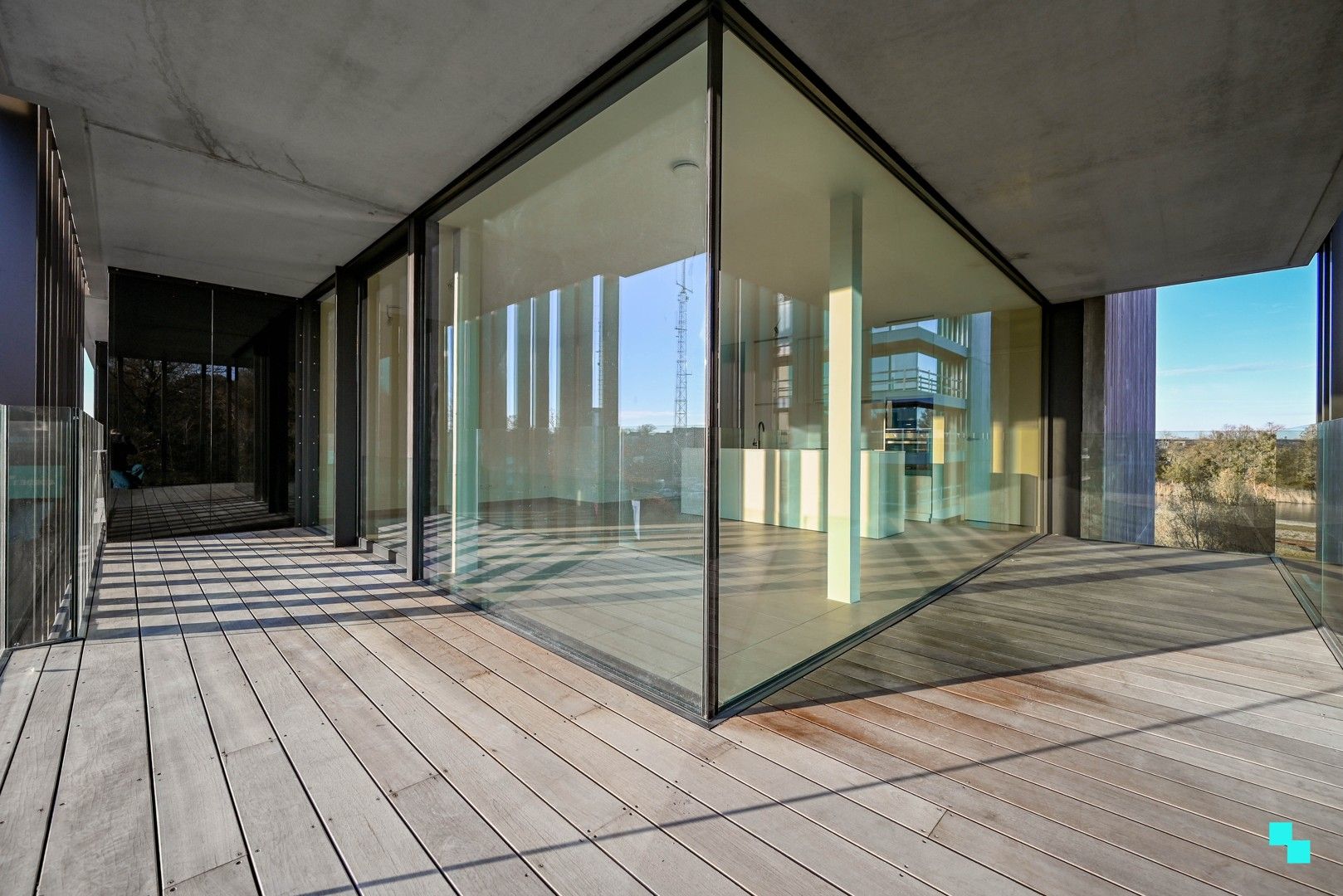 Hoekappartement in blok VI van residentie Blauwpoorte foto 11