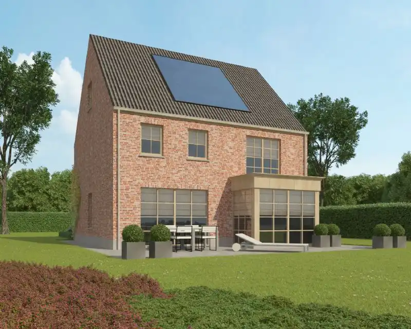 Nieuw te bouwen alleenstaande woning te Ingooigem. foto 2