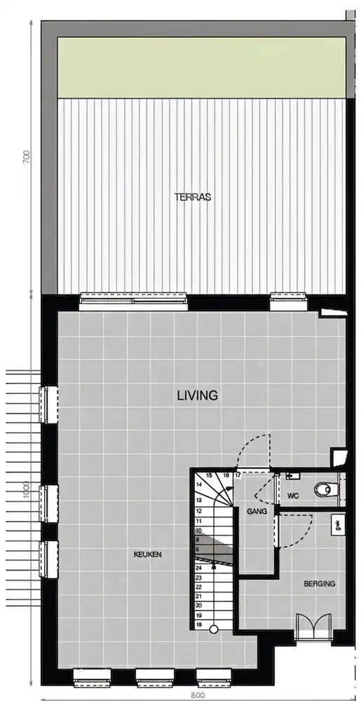Ruim appartement van ca. 150m² en riant terras foto 19