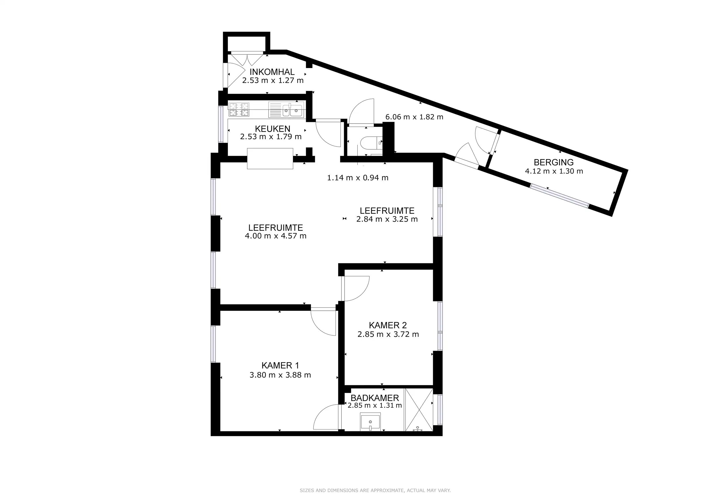 Centraal en rustig gelegen appartement in stadsrand Gent foto 22
