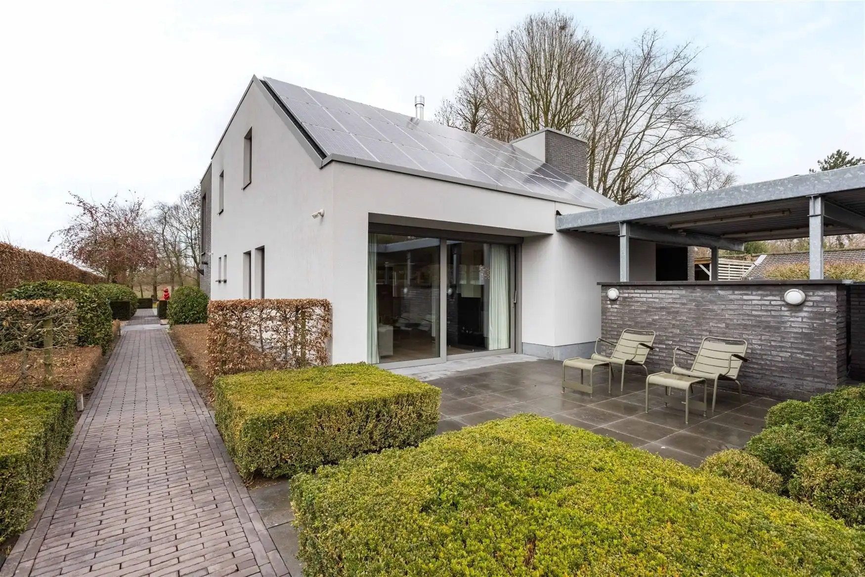 Exclusieve villa met uitzonderlijk open zicht in 'De Bommels'.  foto 31