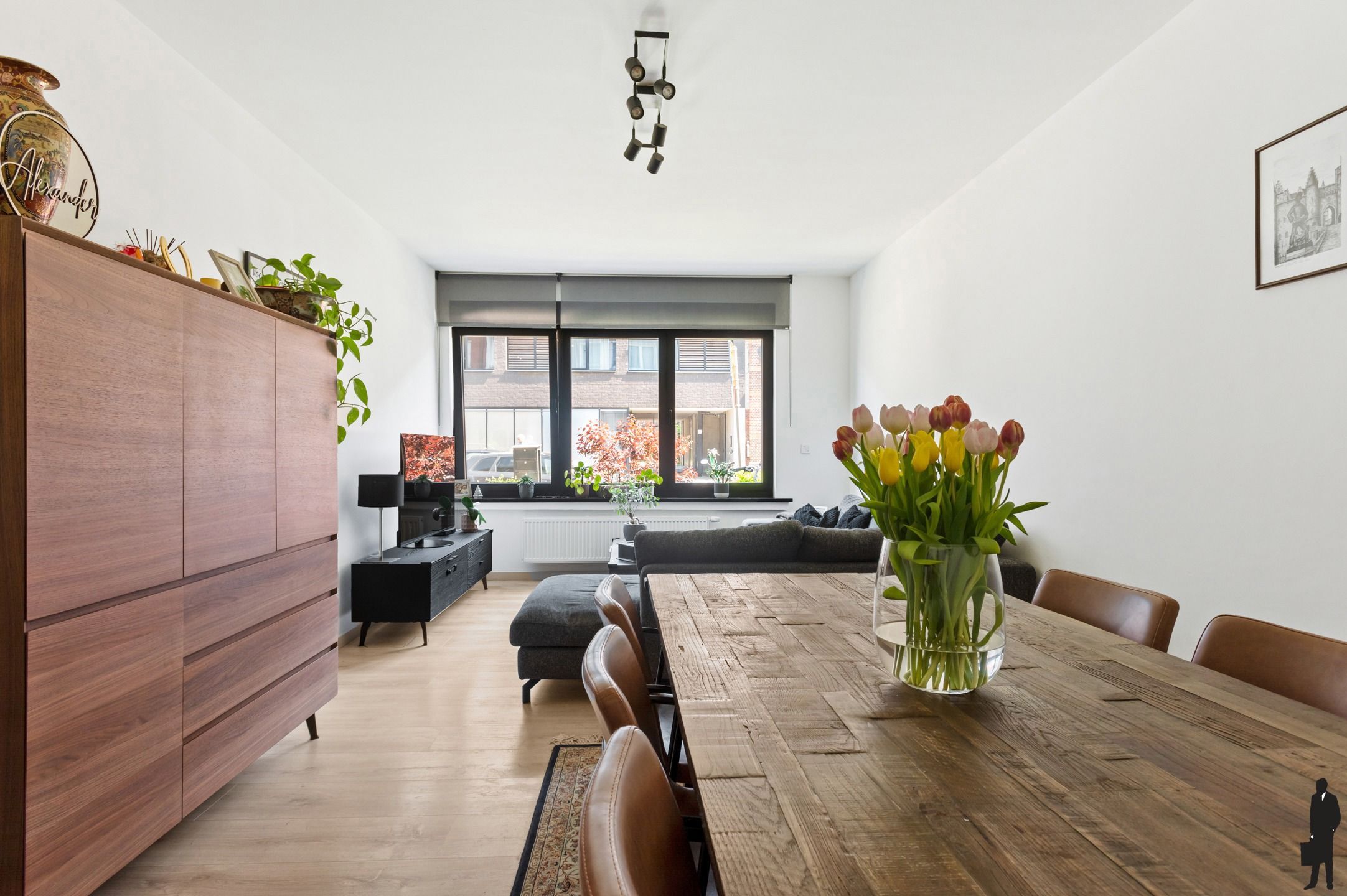 Gelijkvloers appartement met ruime tuin foto 2