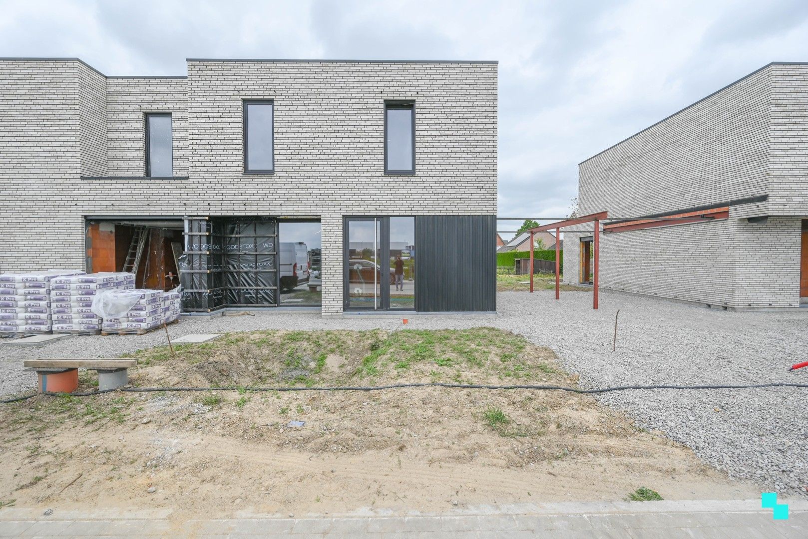 Halfopen nieuwbouwwoning in Wielsbeke foto 2