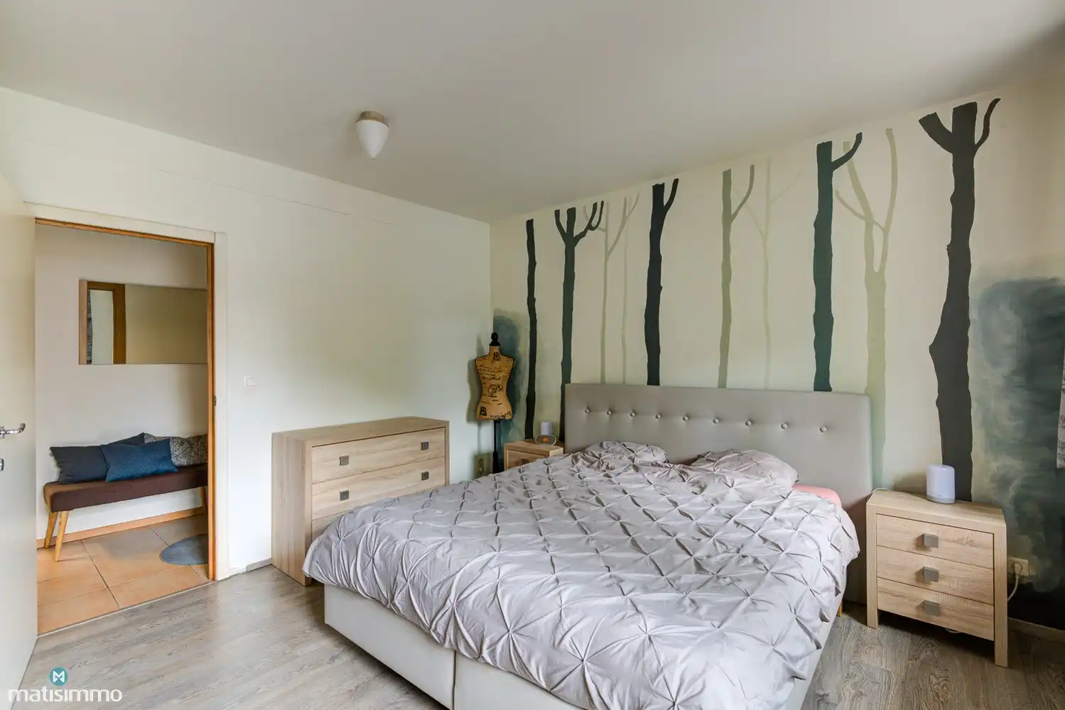 RUIM INSTAPKLAAR GELIJKVLOERS APPARTEMENT MET TWEE SLAAPKAMERS EN TUIN TE ZUTENDAAL foto 16