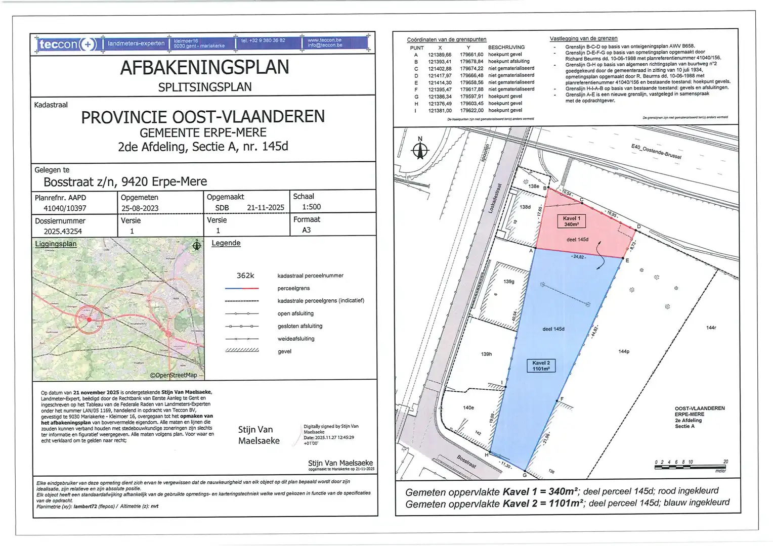 Perceel grond voor het oprichten van een ééngezinswoning te Erpe-Mere foto 8