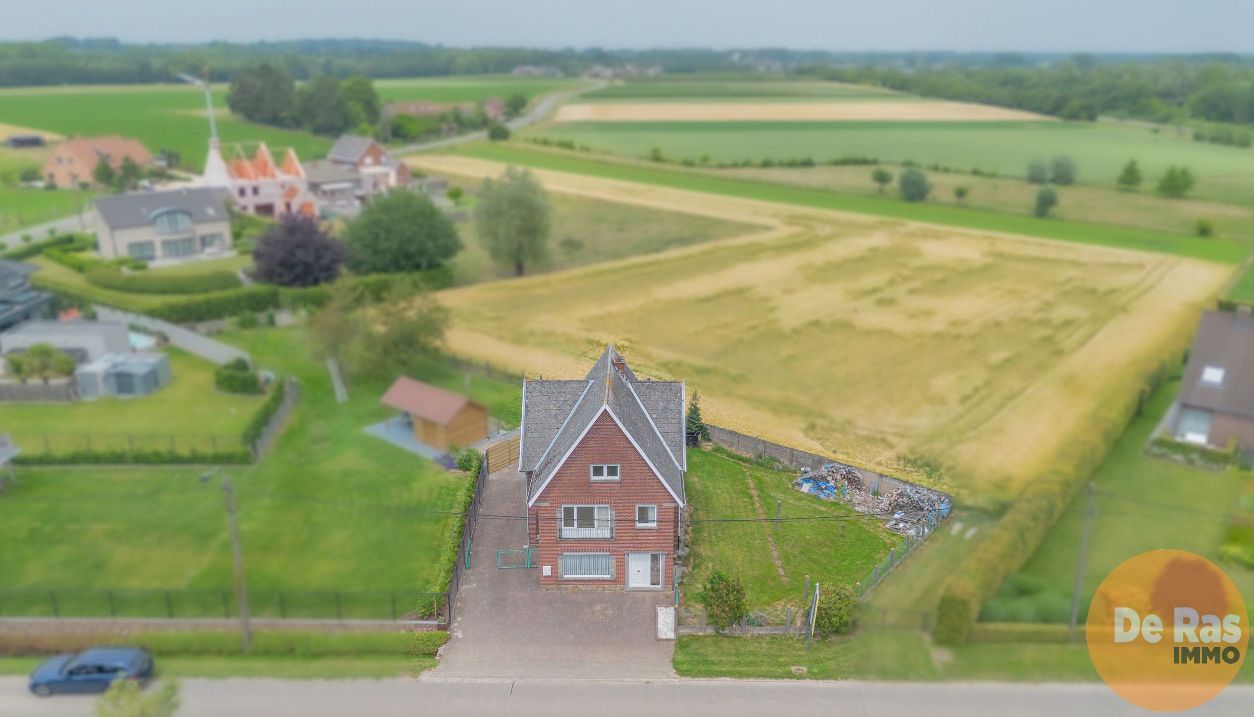 Hoofdfoto van de publicatie: BALEGEM - Solide renovatiewoning met 3 slaapkamers en tuin