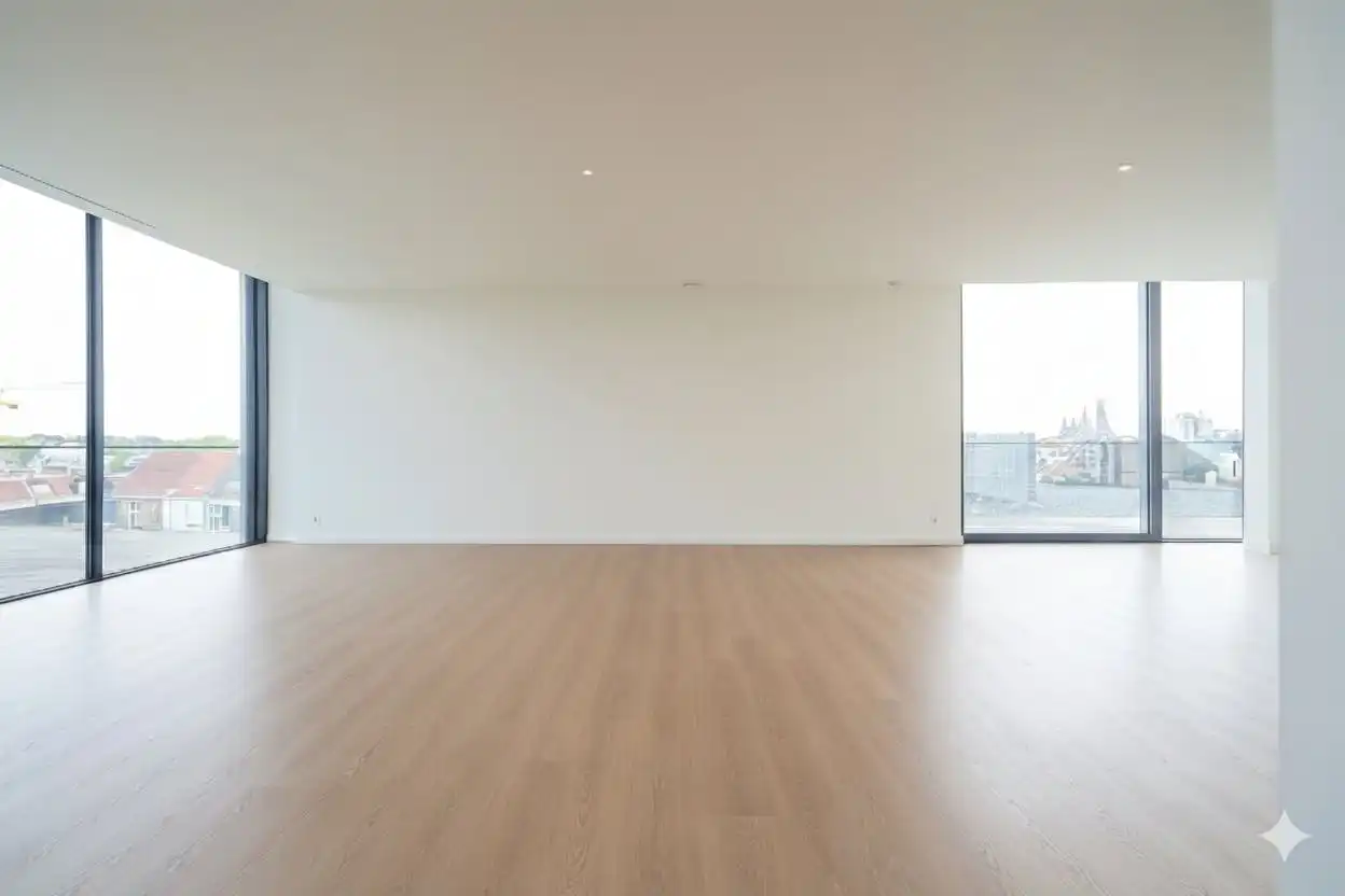 Exclusieve penthouse langs de Leie met uniek zicht foto 9