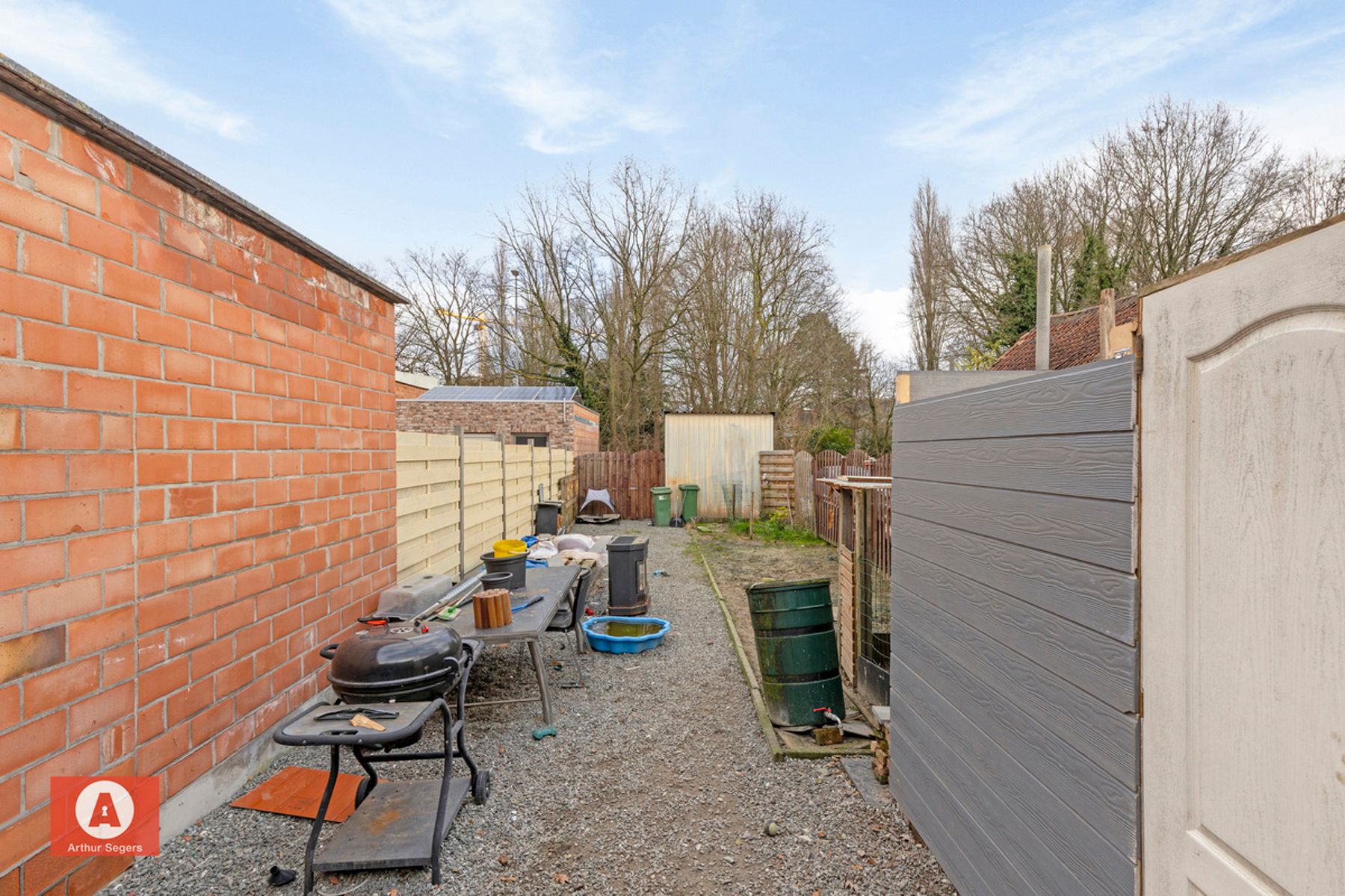 !!! IN OPTIE !!! Te renoveren woning in hartje Baasrode foto 17