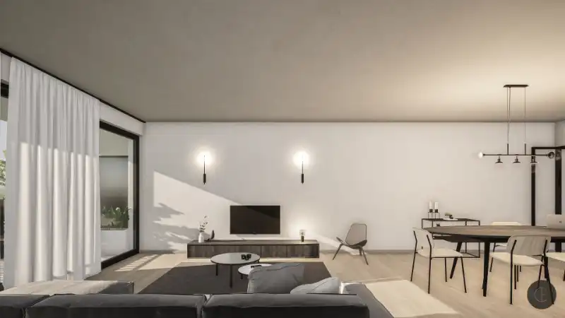 KORTEMARK: Appartement 2.02 met 2 slaapkamers en ruim zitterras gelegen op de tweede verdieping van Nieuwbouwresidentie Mila en Nora foto 7