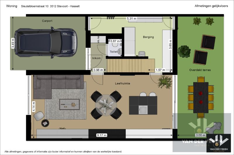 Instapklare, recente en energiezuinige woning met 3 slpk en volledig omheinde tuin foto 28