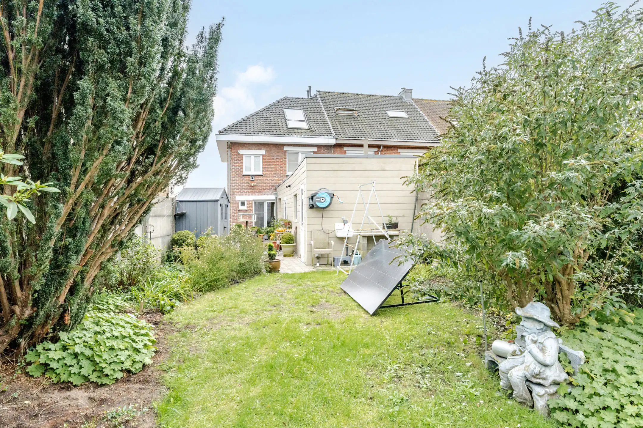 Halfopen bebouwing met 3 slpks en ruime tuin te Assebroek foto 29