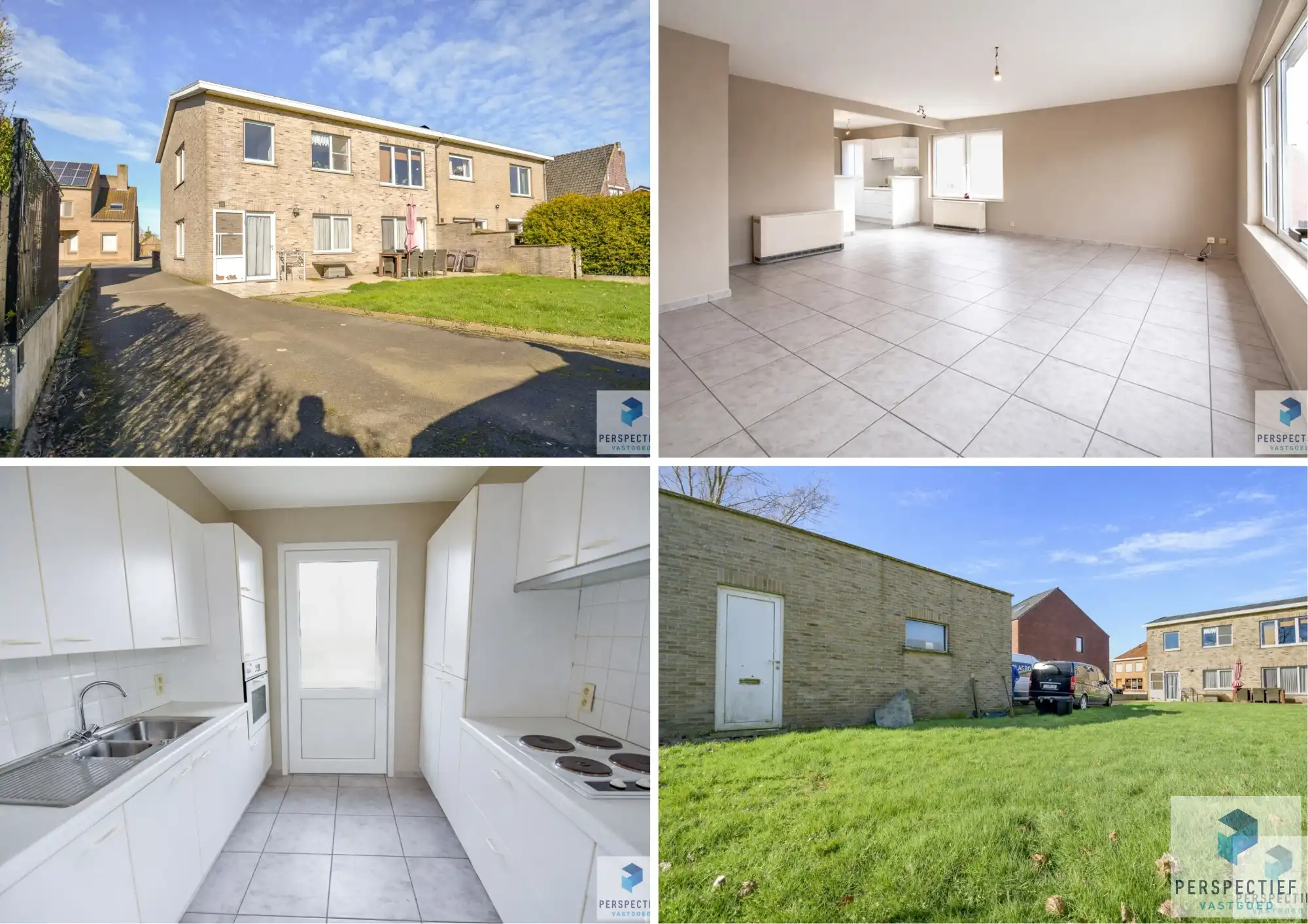 Hoofdfoto van de publicatie: Ruim gelijkvloers appartement met tuin & garage te Oostveld (Oedelem)