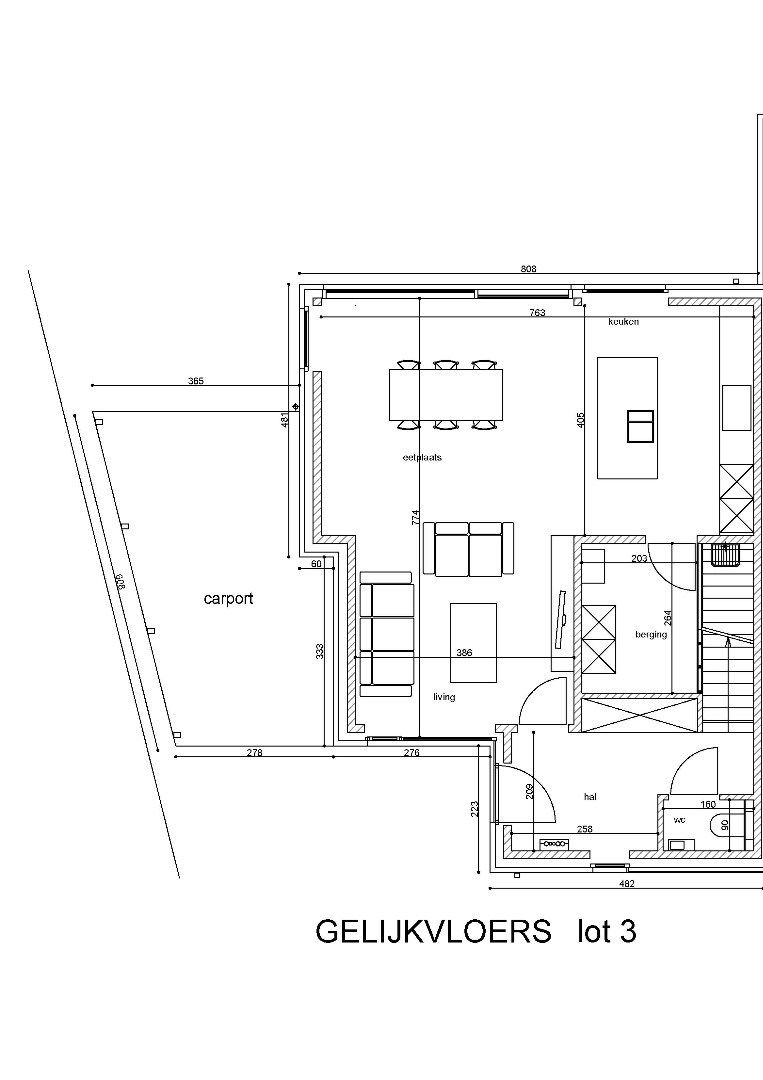 Nieuwbouwwoning met grote tuin, gelegen in het woonproject Lijstergalm in Kuurne. foto 17