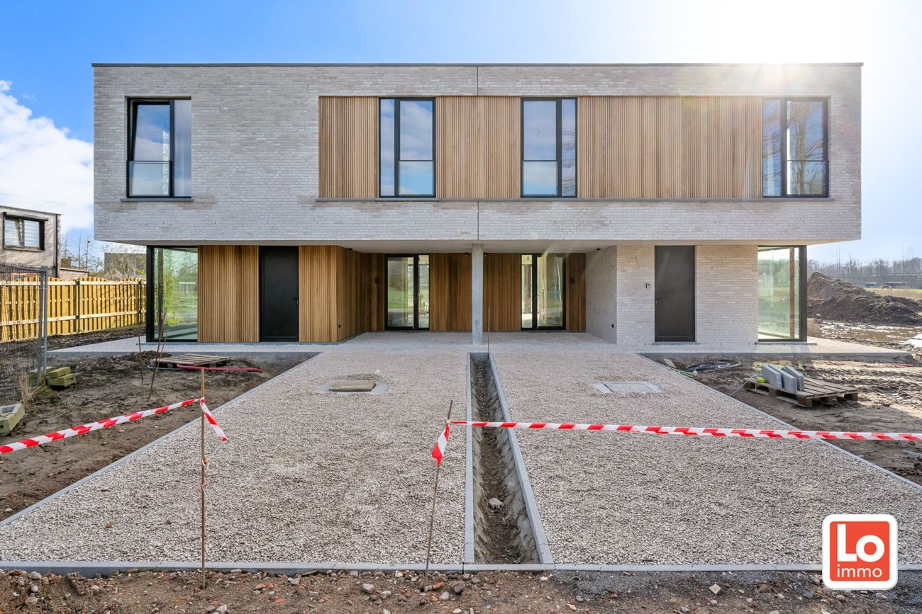 Moderne nieuwbouw in Destelbergen met prachtig zicht op velden achteraan foto 2