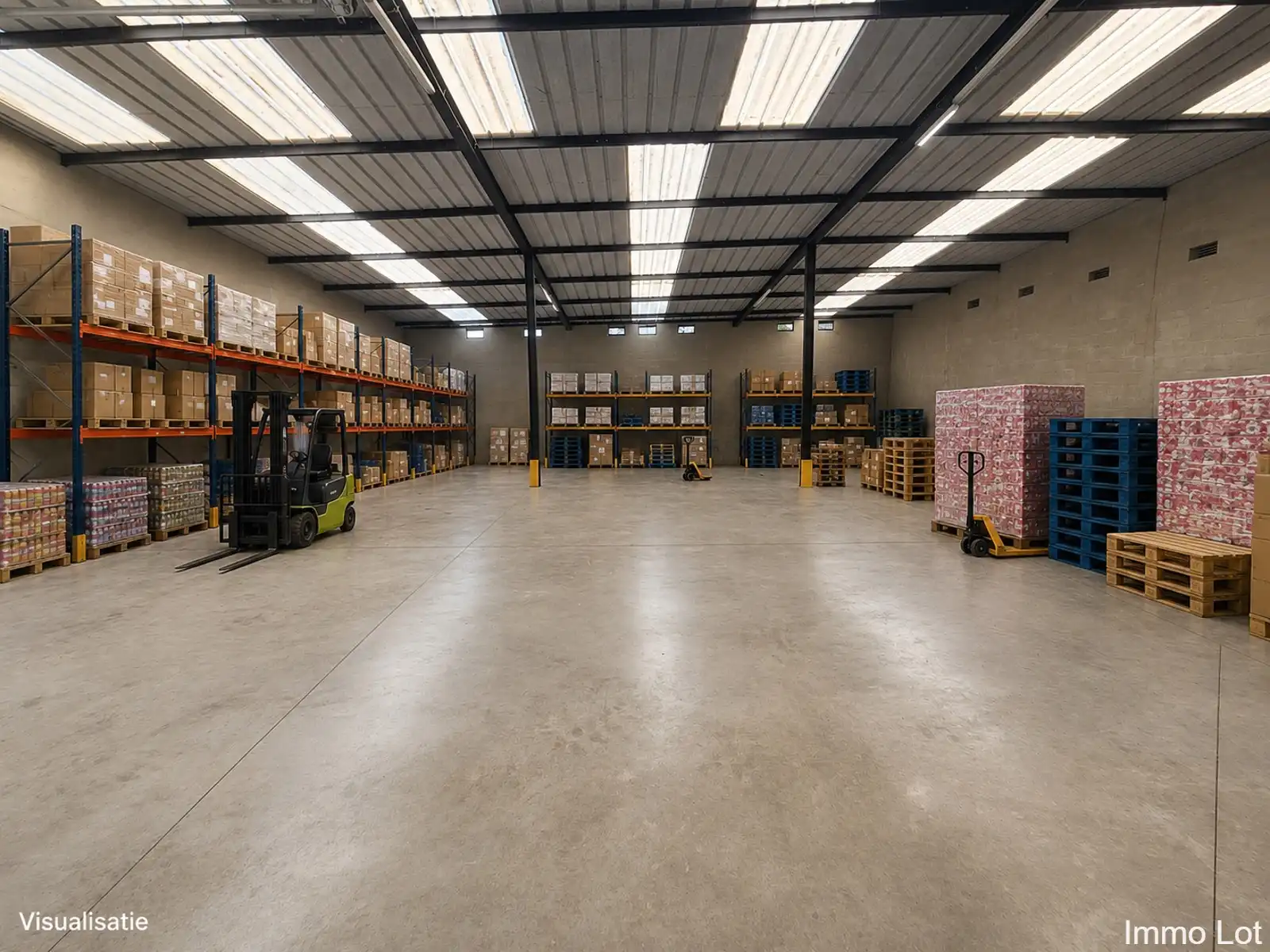 Ruim magazijn van 990 m² met flexibele huurmogelijkheden foto {{pictureIndex}}