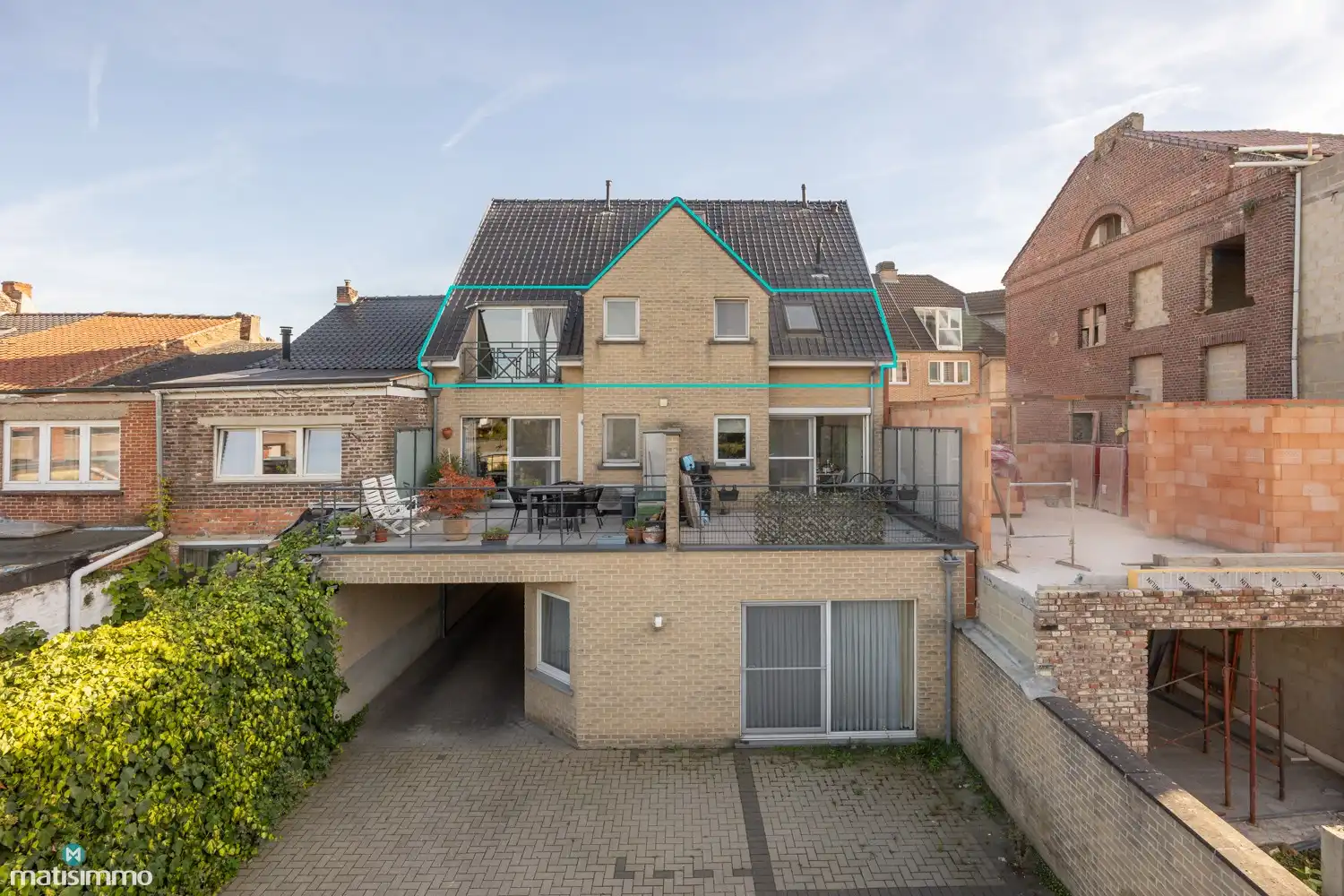 INSTAPKLAAR APPARTEMENT MET 2 SLAAPKAMERS, 3 BALKONS, ZOLDERBERGING (+ OPTIONEEL:  CREËREN VAN AUTOSTAANPLAATS) foto 29