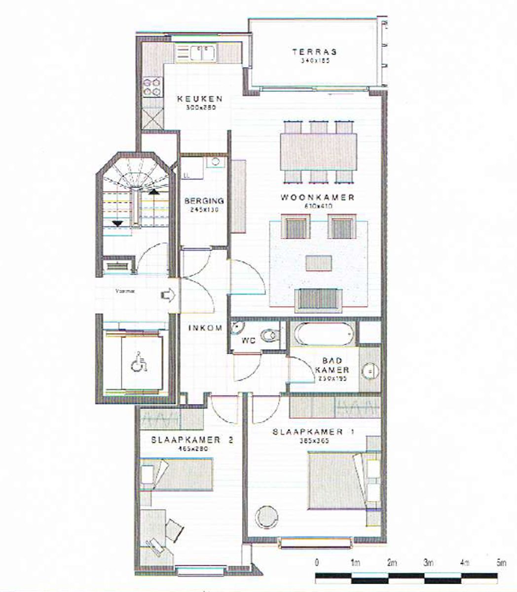 Appartement met 2 slaapkamers, terras en staanplaats foto 23