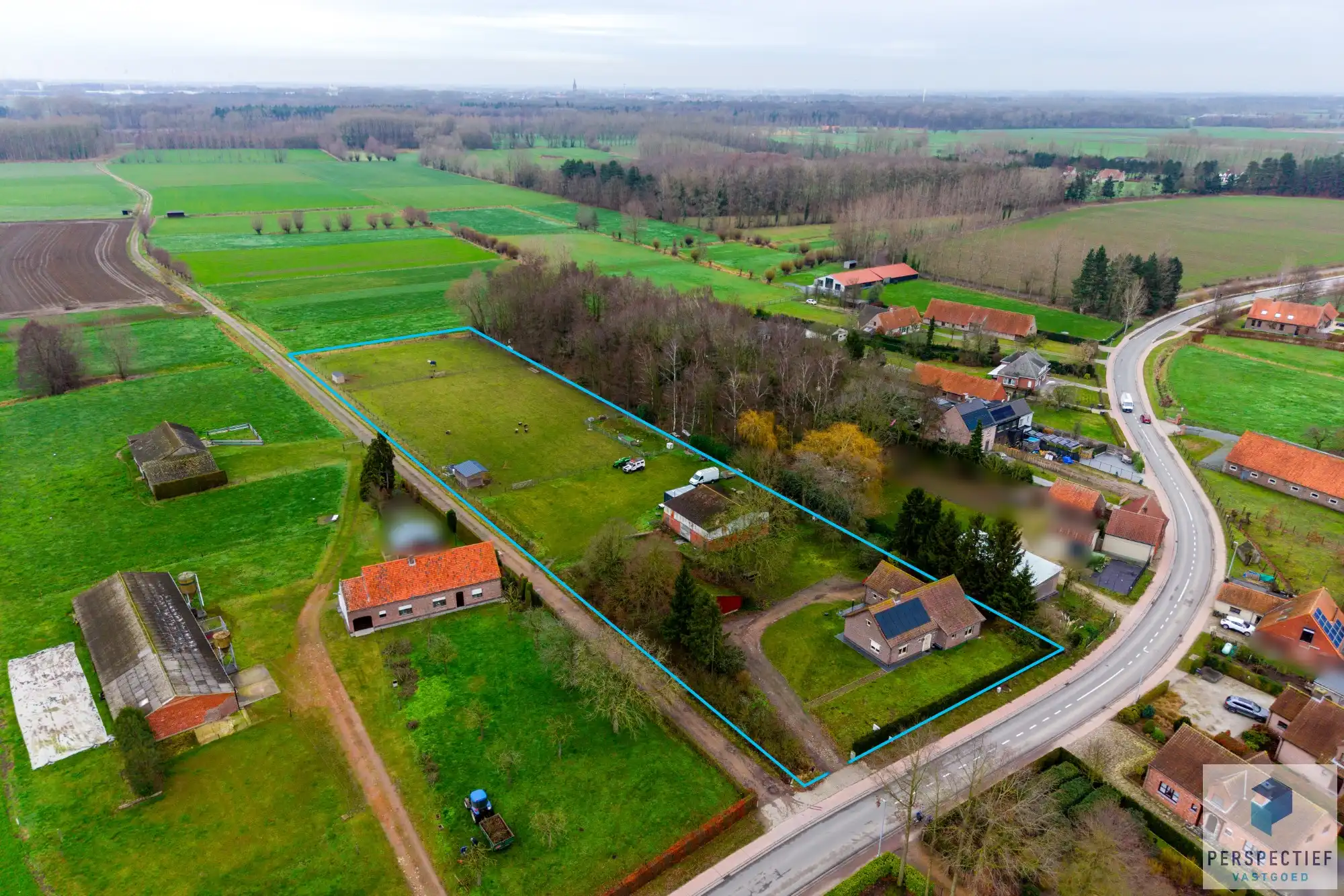 Landelijke woning met een magazijn, schuur en weide op 10&nbsp;224m² foto 2