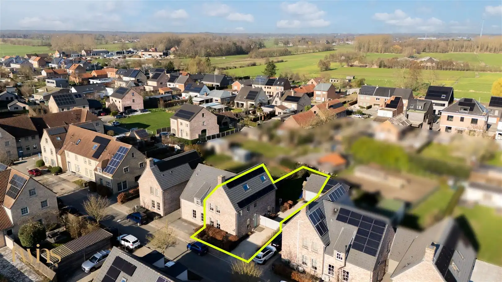 HOB met 4 slpks, garage en tuin op toplocatie in Grembergen foto 32