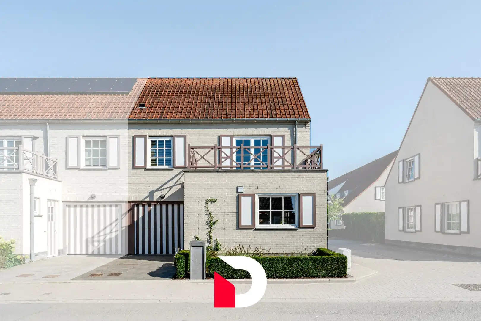 Charmante halfopen en instapklare woning in centrum Moerkerke foto 25