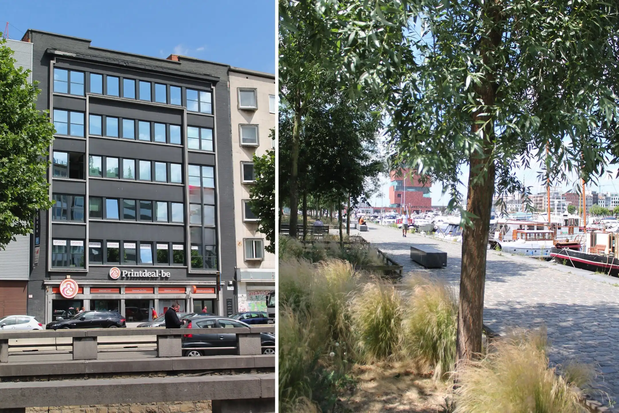 Prachtige kantoren te huur nabij het Antwerpse Eilandje van 675m². foto {{pictureIndex}}