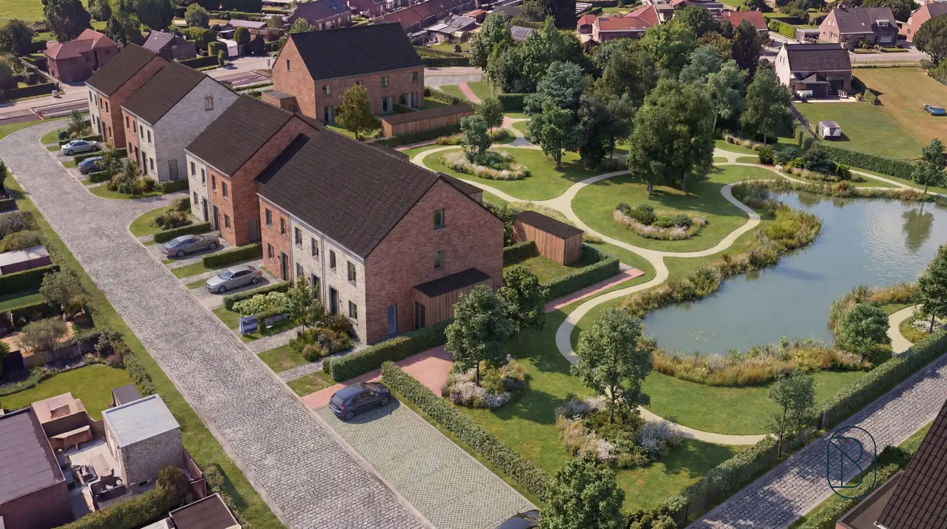 Energiezuinige nieuwbouwwoning in het centrum van Harelbeke foto 6