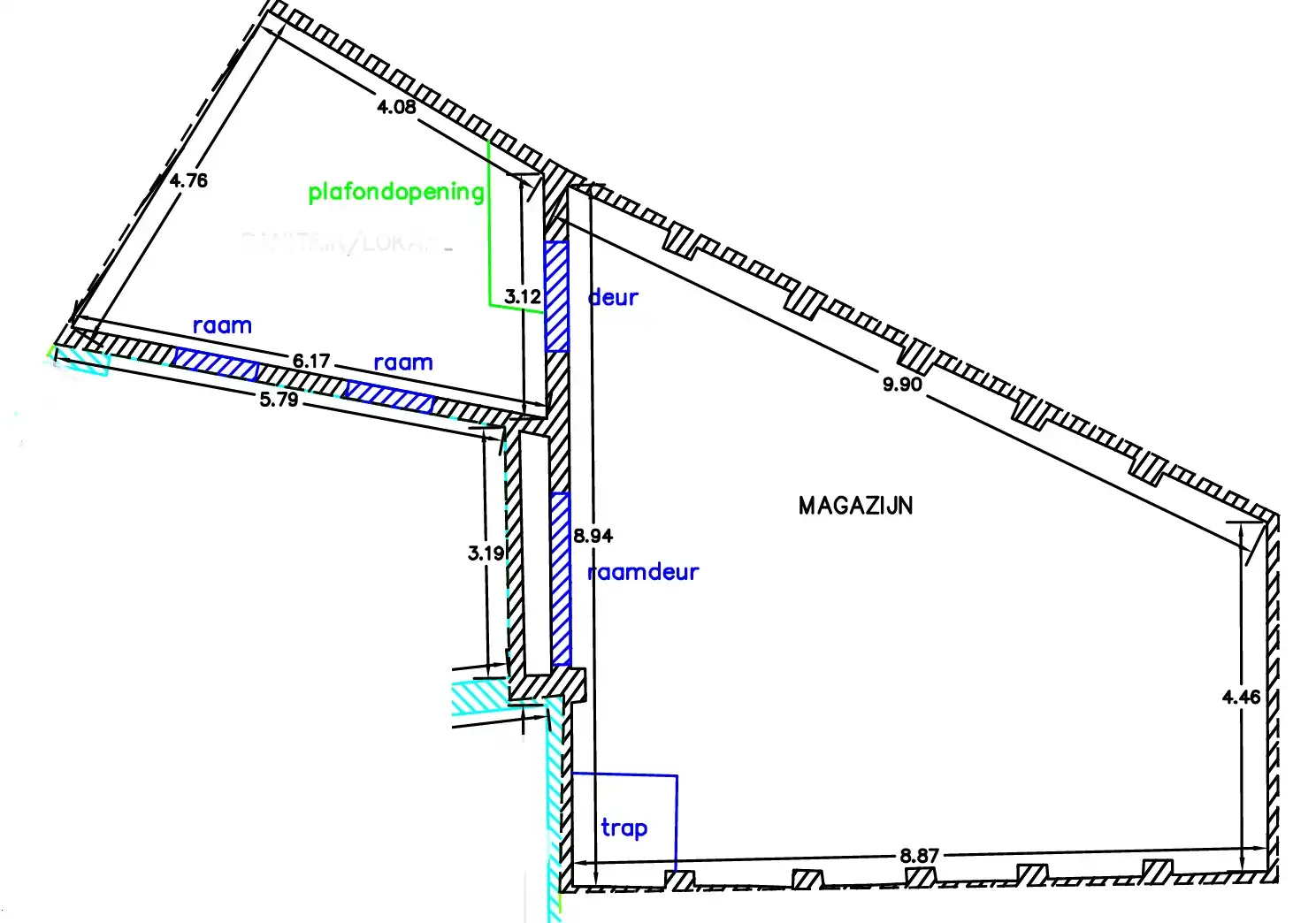 Winkel- of handelsruimte 55 m² met 120 m² werk- en opslagruimte foto 9