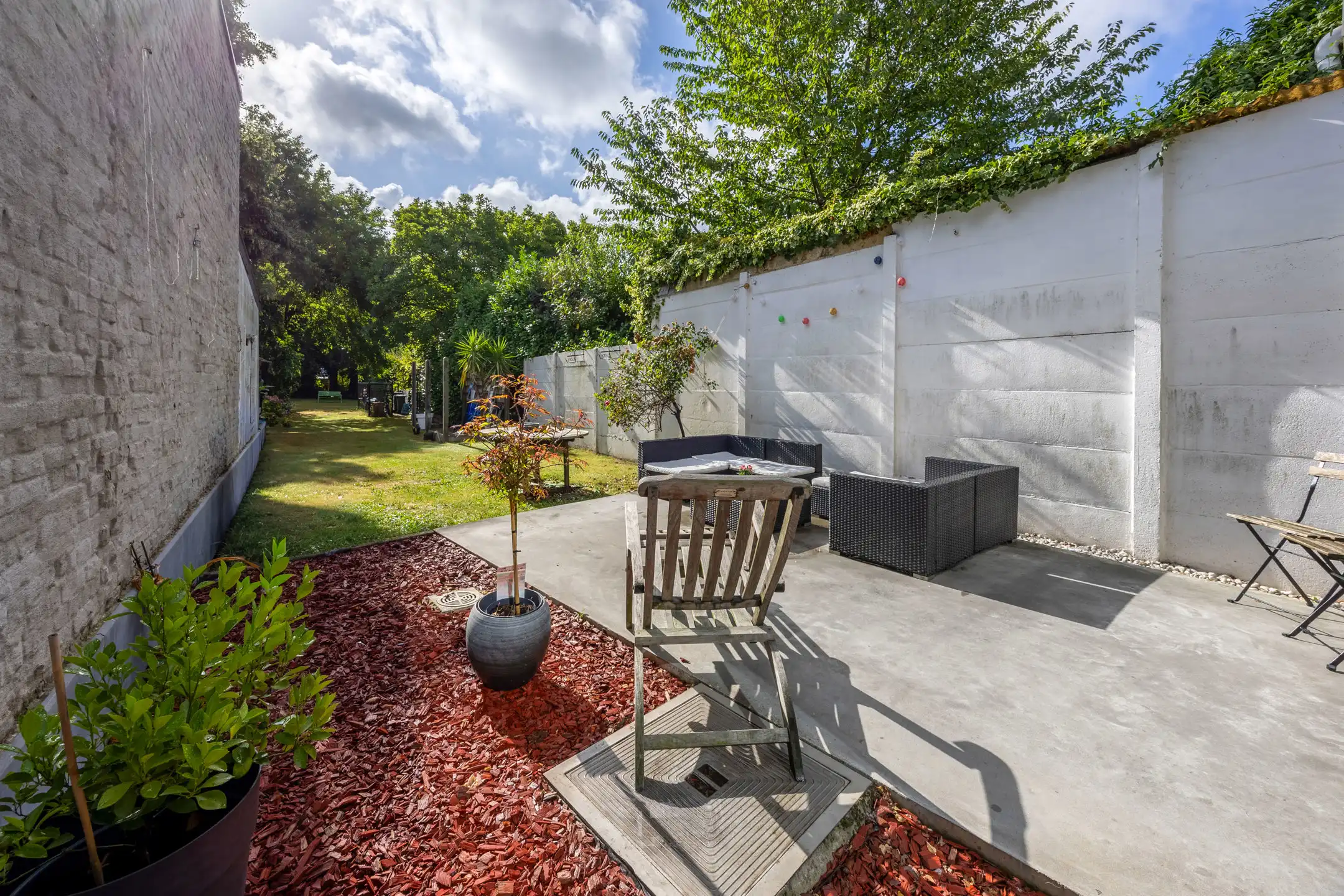 Karaktervolle woning met diepe tuin in Wommelgem foto 20