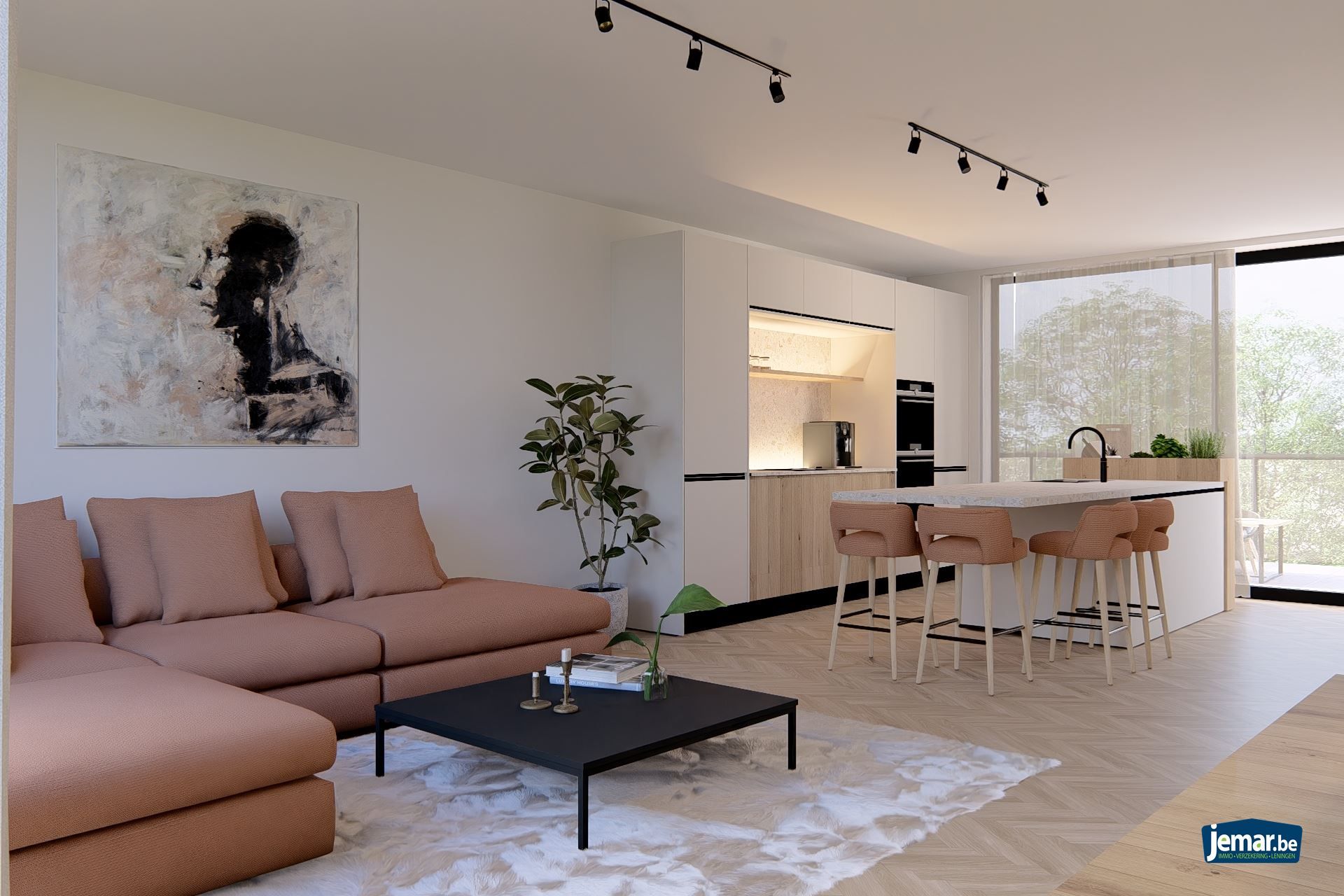 Gelijkvloers appartement met terras foto 13