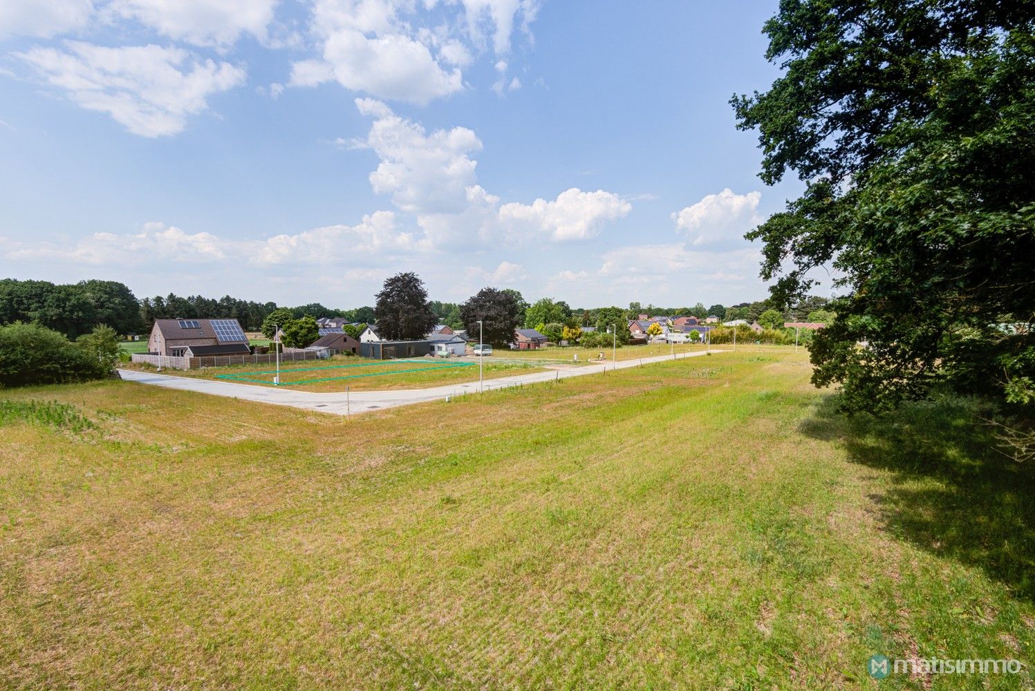 BOUWGROND VOOR HALF-OPEN BEBOUWING OP UNIEKE GROENE LOCATIE IN NIEUWE VERKAVELING foto 4