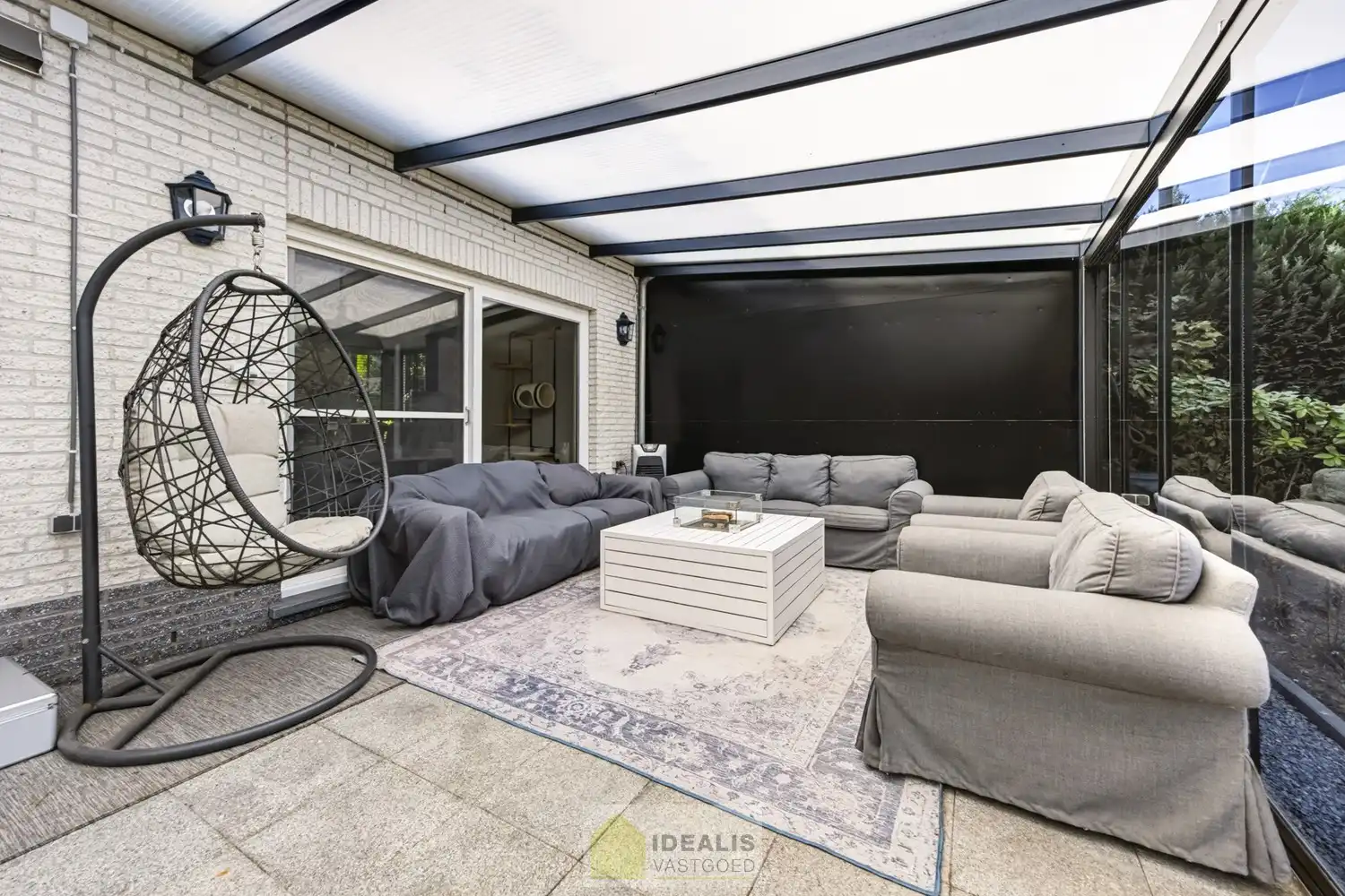 IDEALIS VASTGOED – EEN AANGENAME VRIJSTAANDE WONING MET EEN NIEUWE KEUKEN EN BADKAMER, EEN HEERLIJK RUIME WOONKAMER MET SPEKSTEENKACHEL, EEN EXTRA RUIME VERANDA (VOLLEDIG AF TE SLUITEN MET GLAZEN PUIEN), 3 SLAAPKAMERS, EEN EXTRA MULTIFUNCTIONELE RUIMTE (INGERICHT ALS KANTOOR MET APARTE INGANG) OP EEN RIANT PERCEEL VAN 14A 51CA, VOLLEDIG OMHEIND, VOORZIEN VAN VOLDOENDE PARKEERRUIMTE EN EEN PRACHTIGE CARPORT VOOR 2 WAGENS! foto 42