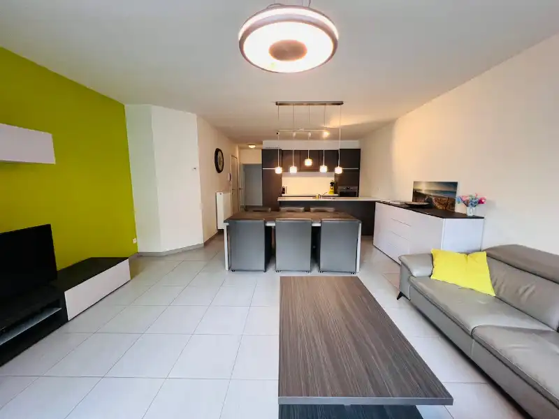 Ruim 3-kamer appartement met groot terras in het centrum van Wenduine foto 2