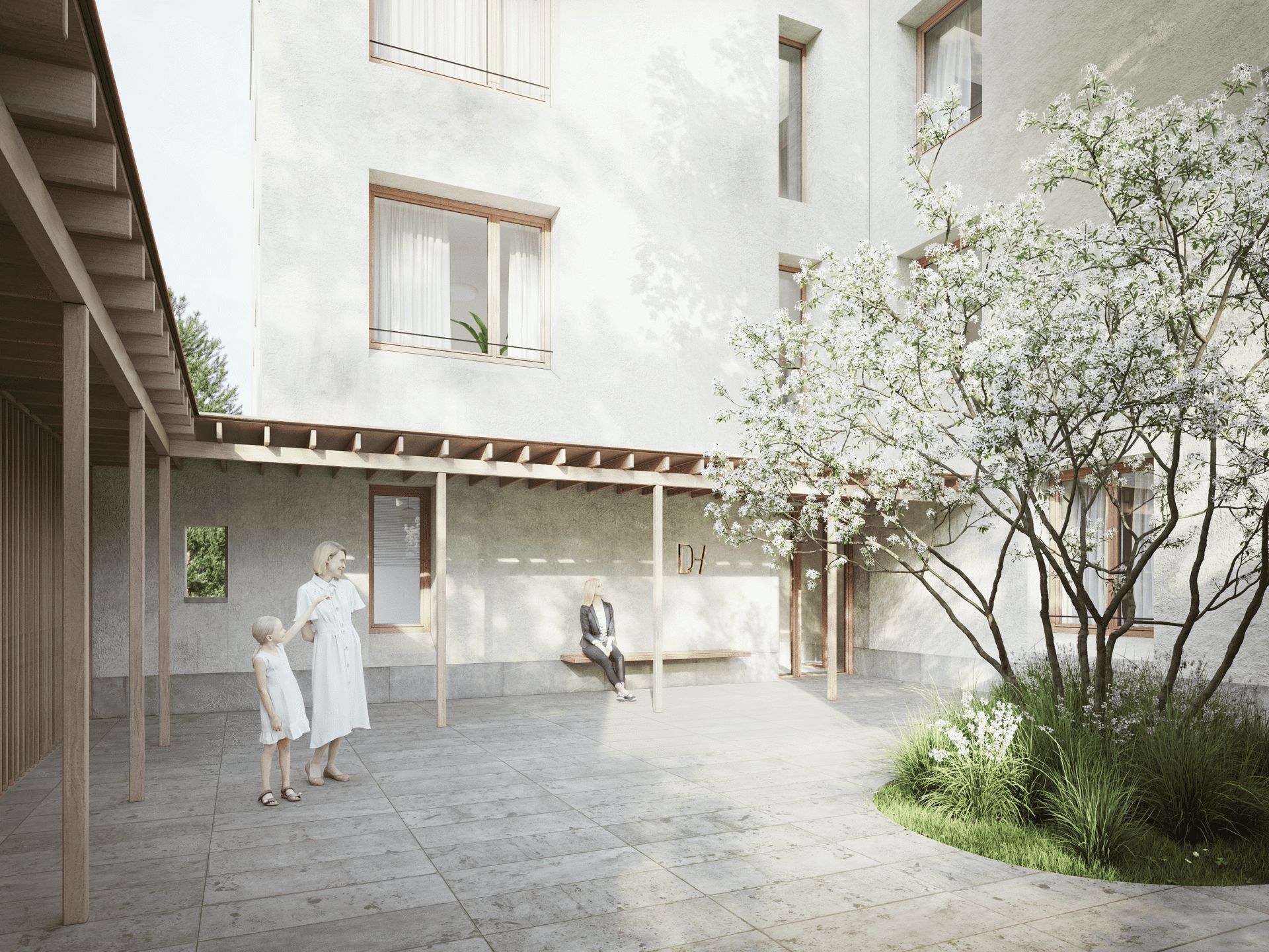 Villa appartement 231m², naadloos in connectie met de tuin foto 11