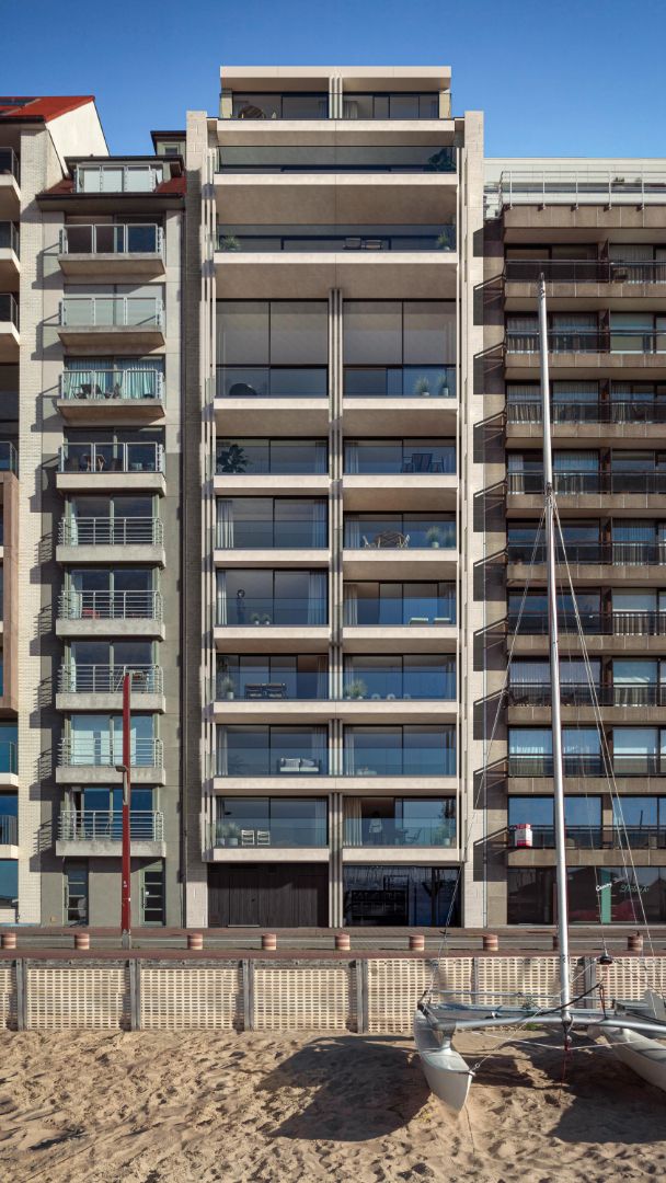 Adembenemende nieuwbouw mezzanine met frontaal zeezicht foto 3