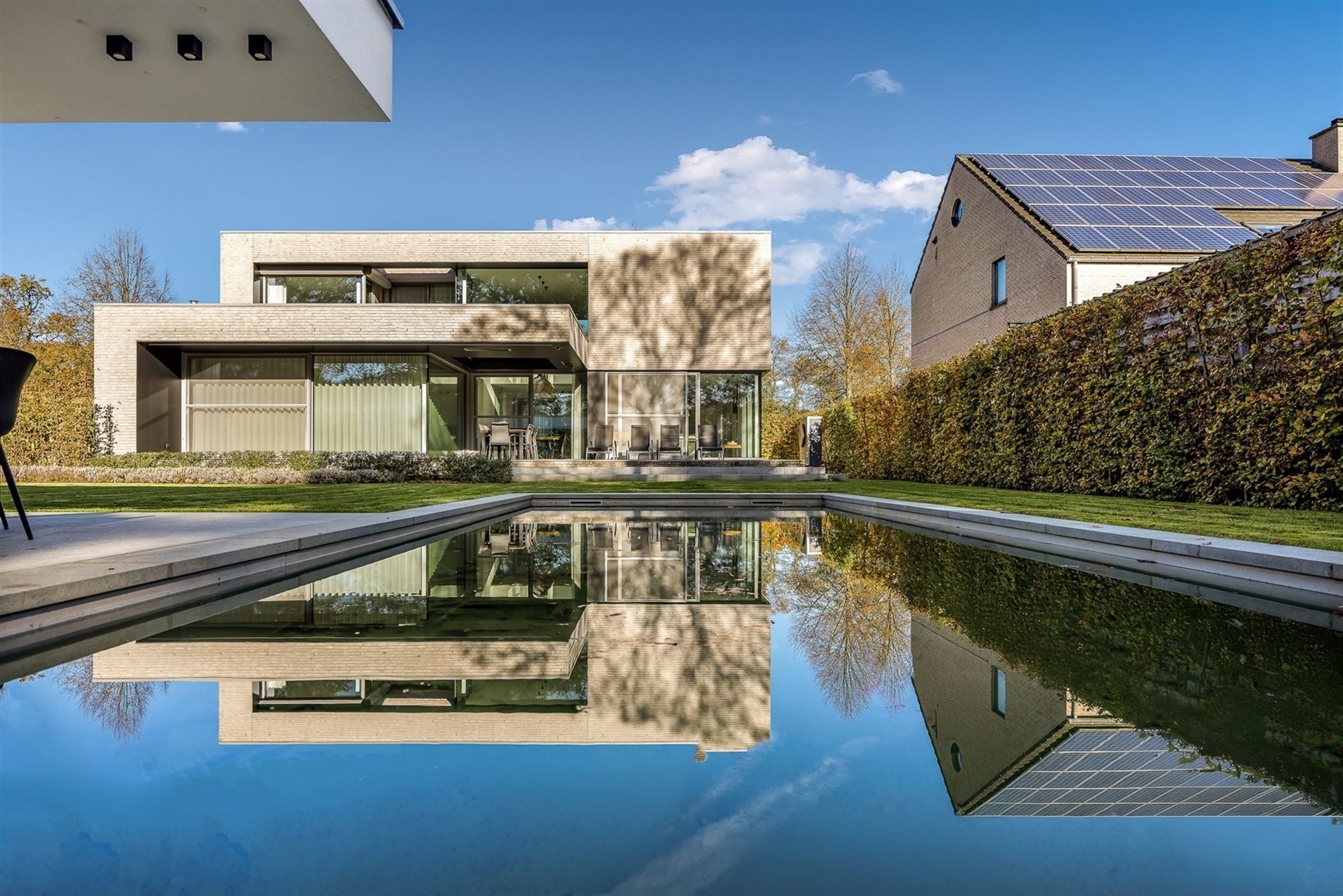 IMPRESSIONANTE EN EXEPTIONEEL AFGEWERKTE LUXE VILLA GELEGEN OP EEN UITERST RUSTIG EN ZONNIG PERCEEL VAN 14ARE 63CA TE KOERSEL foto 113