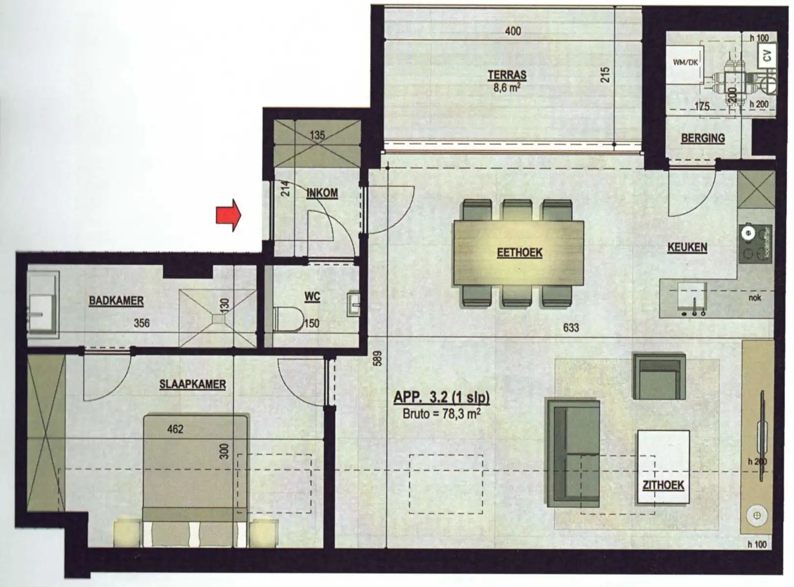 Recent energiezuinig dakappartement met lift! foto 11