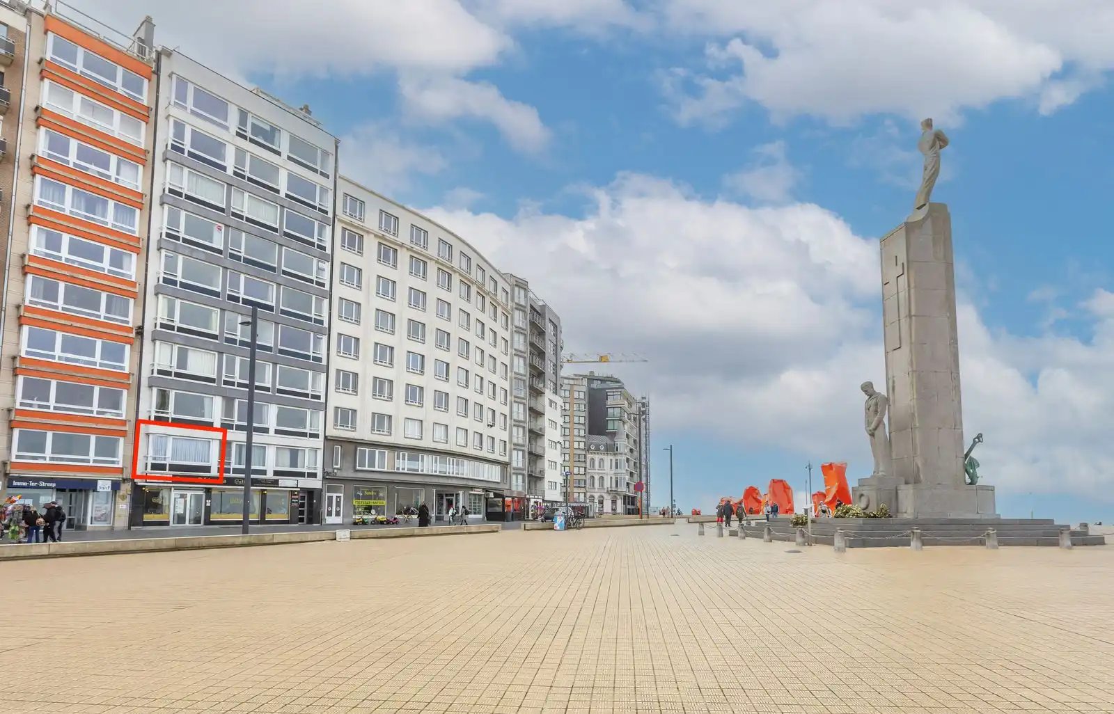 Fantastisch appartement met frontaal zeezicht, drie slaapkamers en terras! foto 4