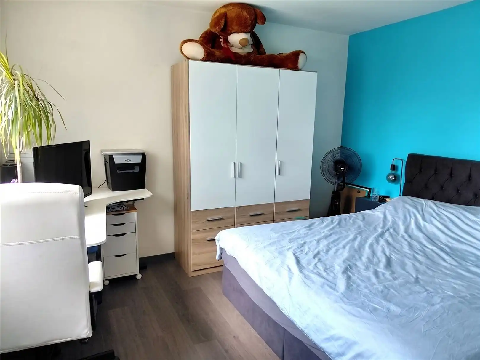 TE HUUR: Gelijkvloers appartement met 2 slaapkamers te Heusden! foto 9
