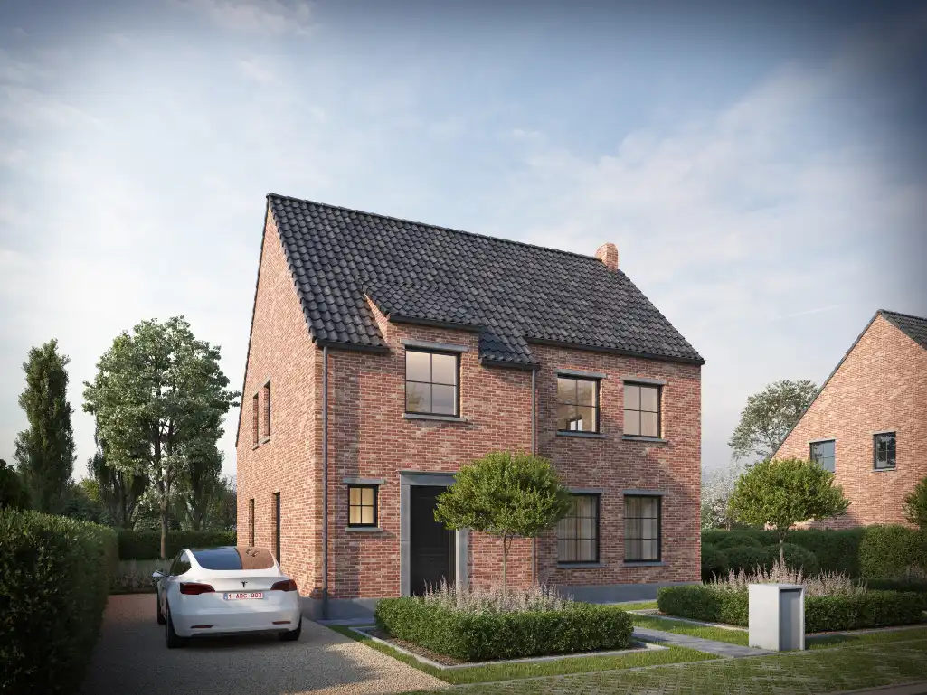 Uniek gelegen, nieuw te bouwen villa Houthulst foto 2