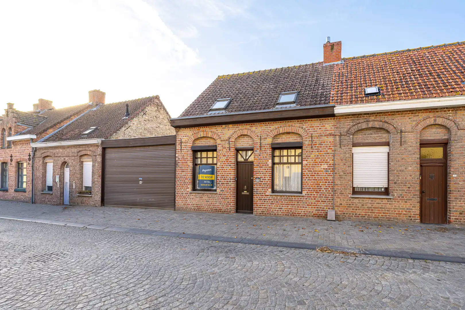 Halfopen woning met grote garage in Nieuwkapelle (Diksmuide) foto 2