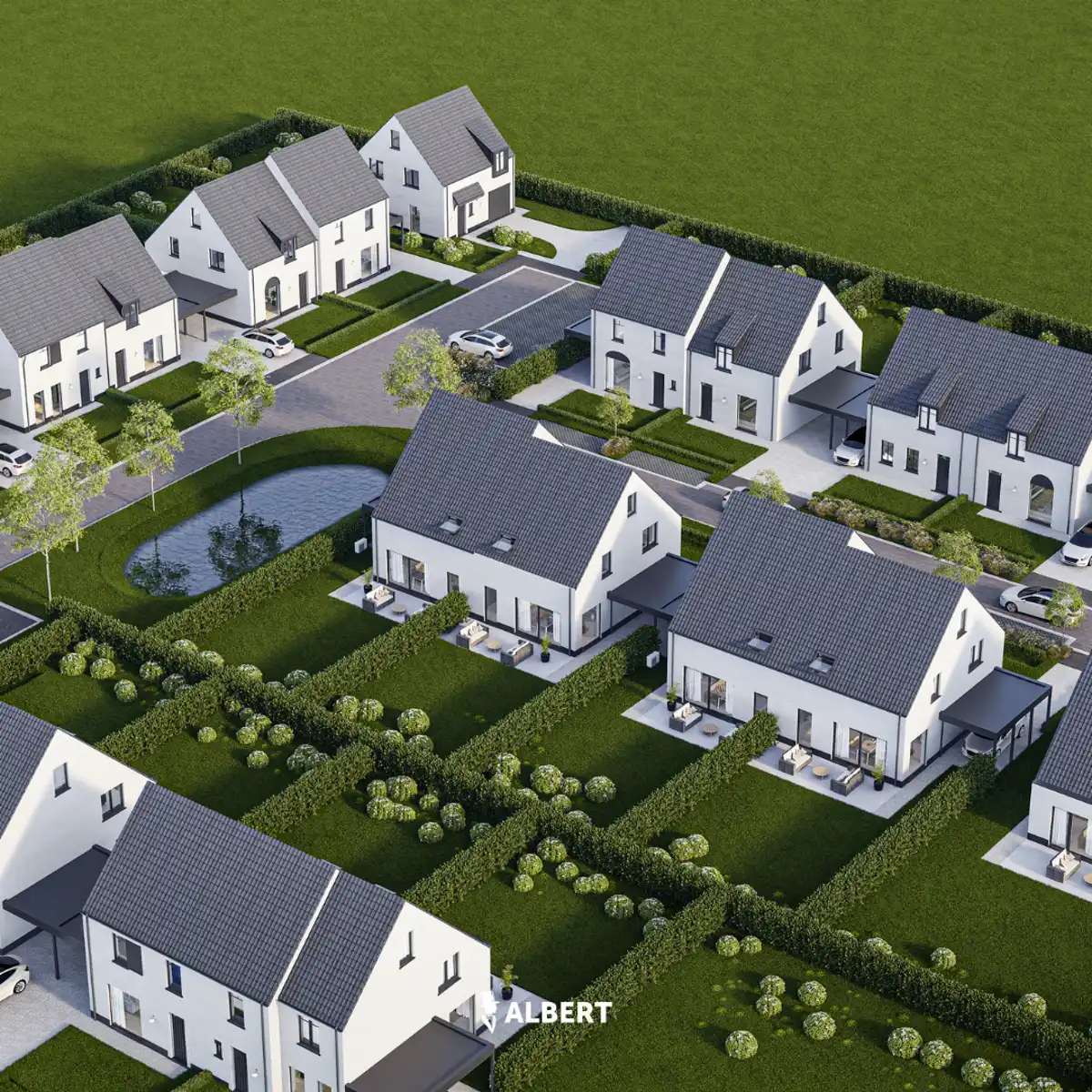 Charmante nieuwbouwwoning op prachtige locatie in Gistel. foto 14