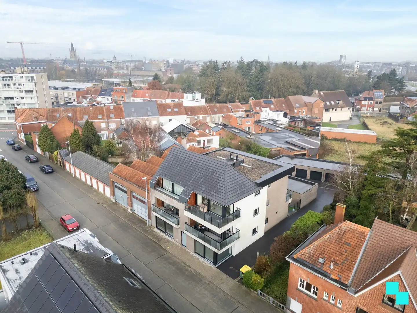 Recent gelijkvloers appartement (112m²) met garagebox - Roeselare foto 2