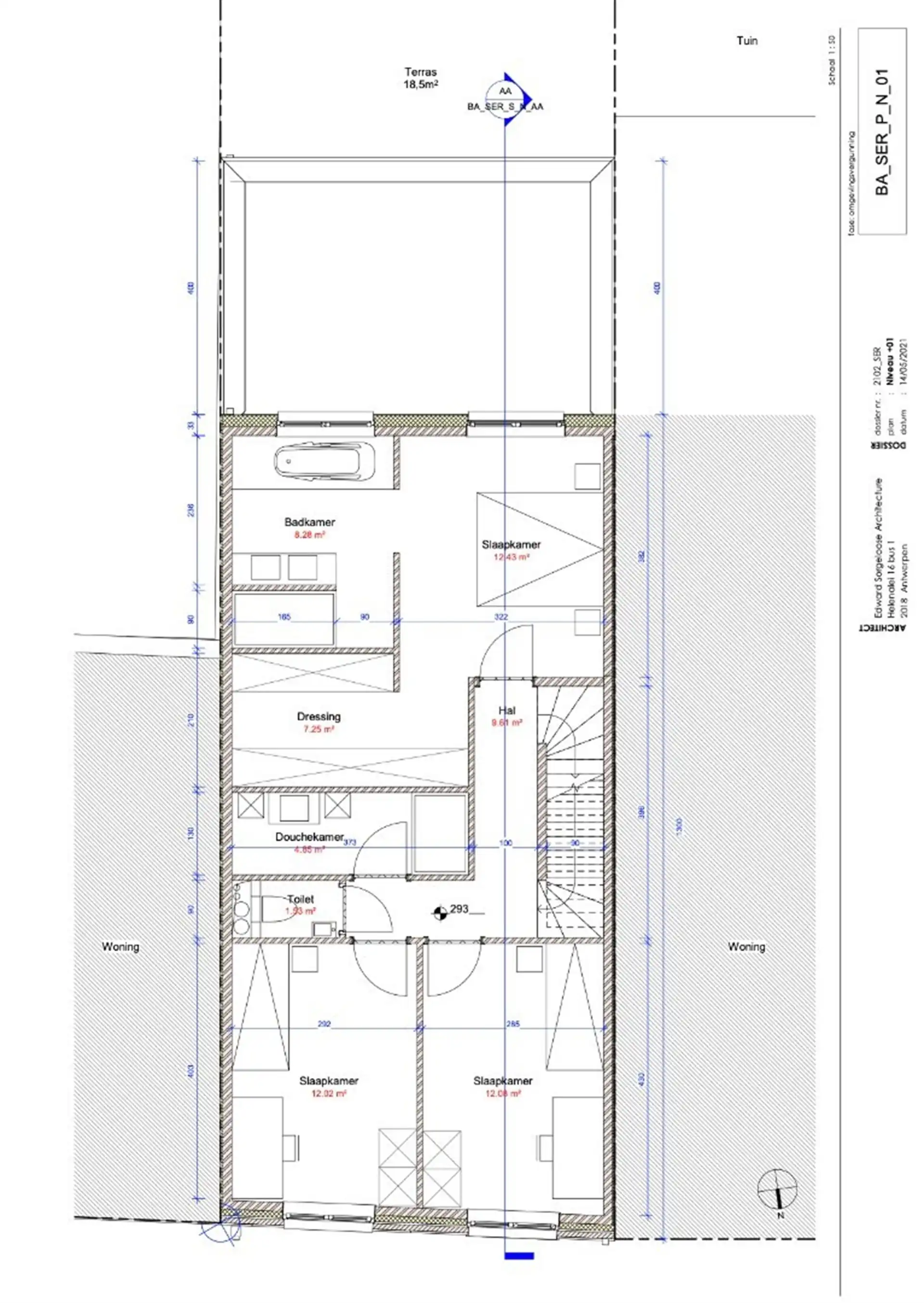 Unieke bouwgrond met vergund bouwplan te Niel!  foto 3