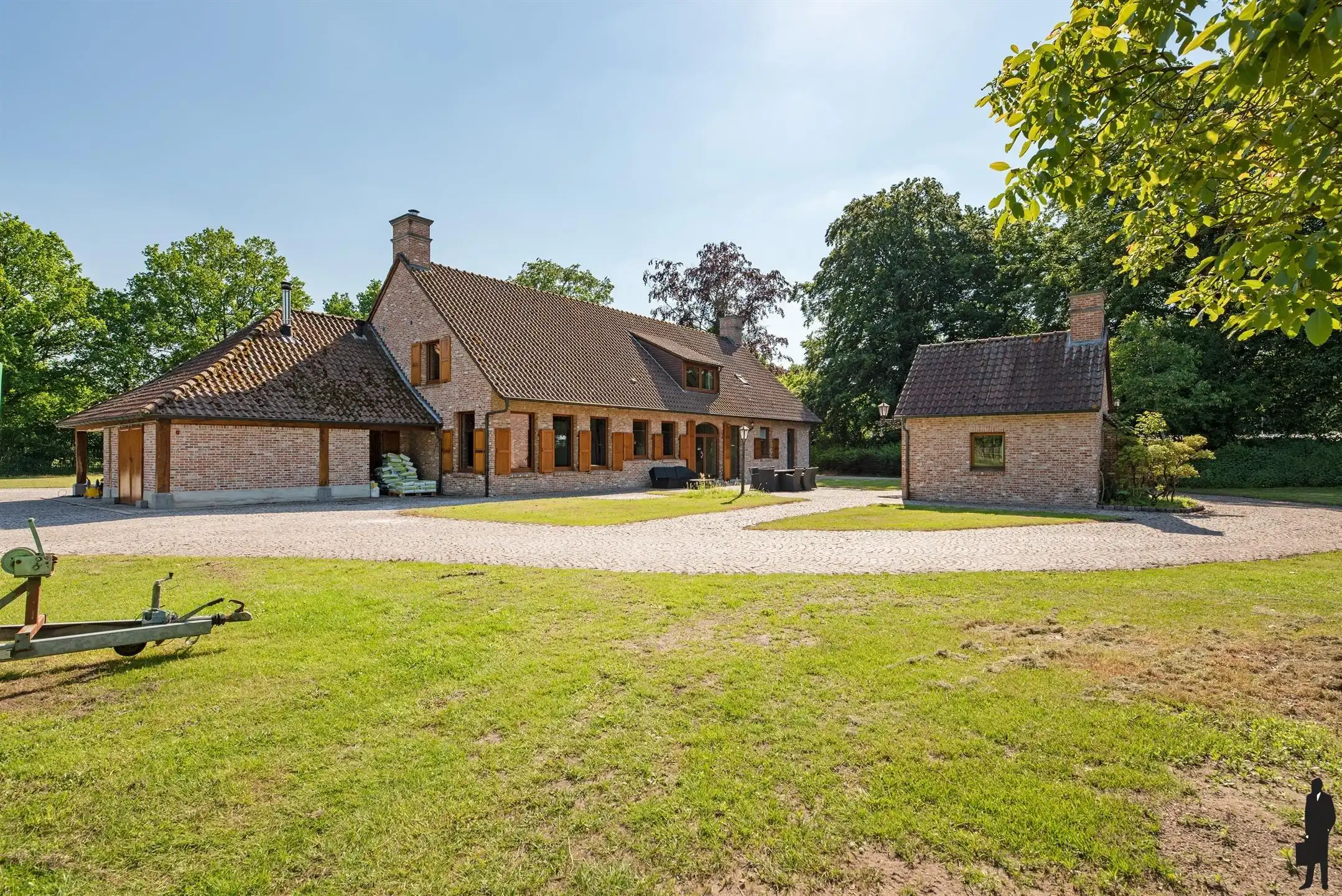 Luxe kangoeroe-villa te Sint-Job met paardenacc. op ca. 1,2 HA! foto 4