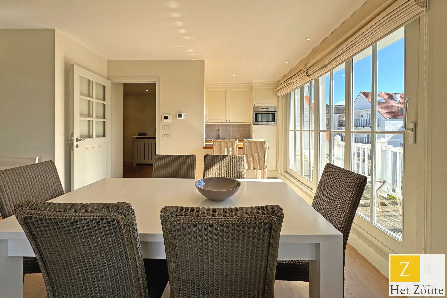 Lichtrijk gemeubeld duplexappartement in Het Zoute - Knokke foto 8