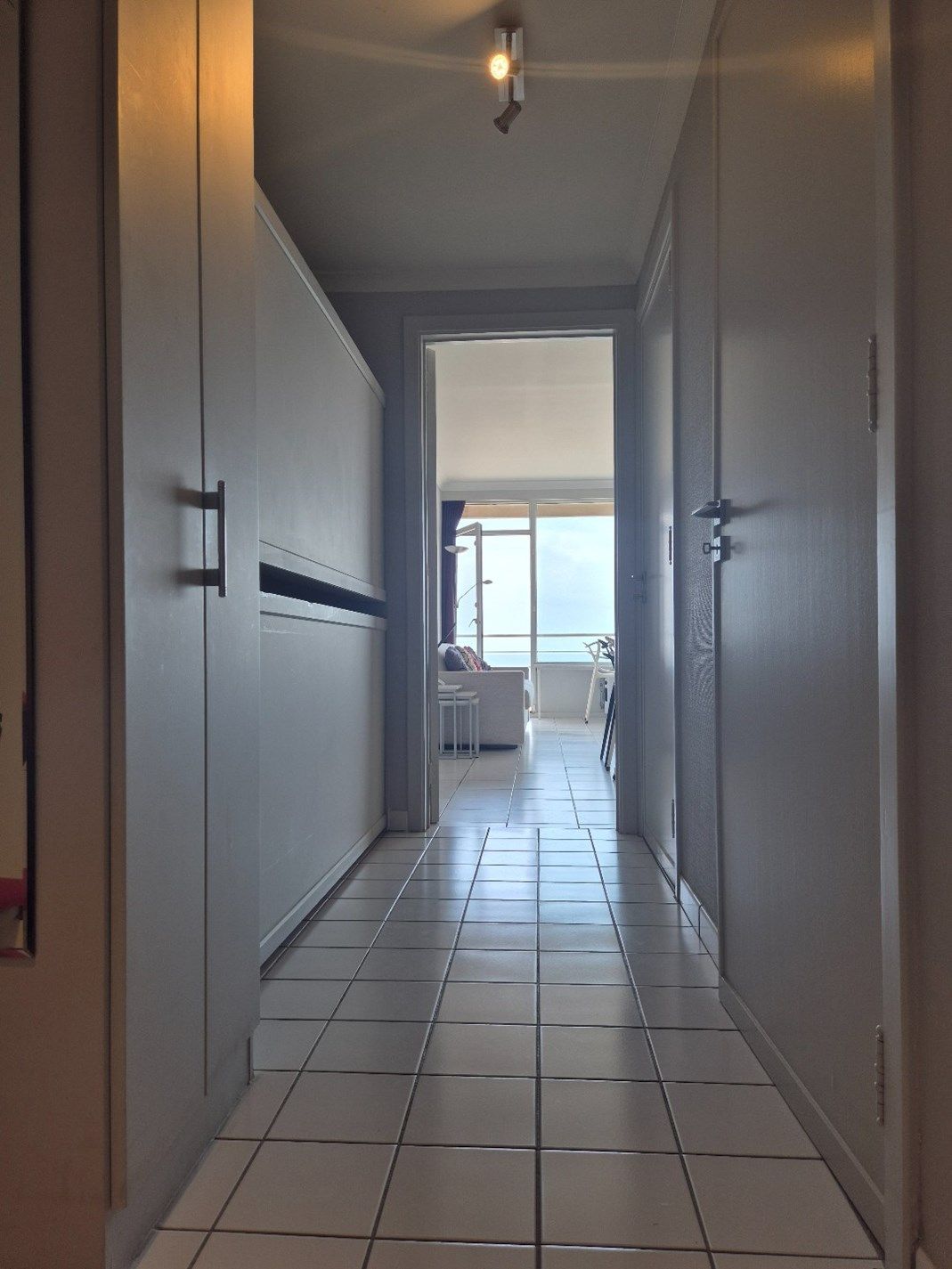 Oostende: (vakantie)appartement 40m2 met frontaal zeezicht foto 21